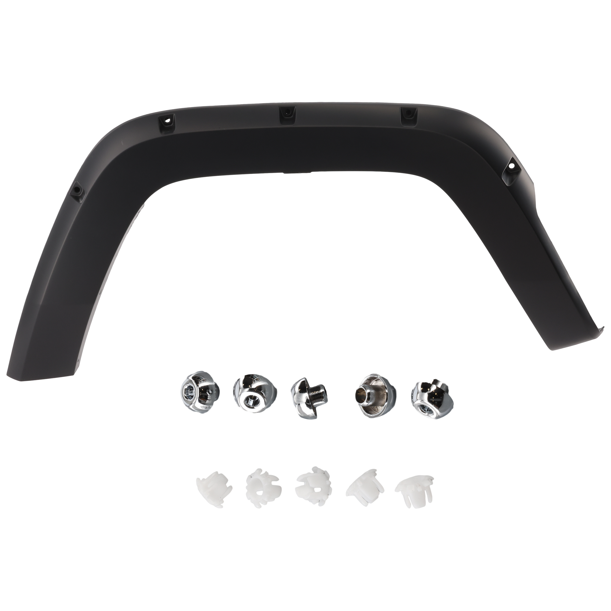 AM COMMANDER 06-10 FRONT FENDER FLARE RH Primed Premium Flare Expose Bolt On type SKU RJ22130003 Partslink CH1269121 OEM 5JX26TZZAC