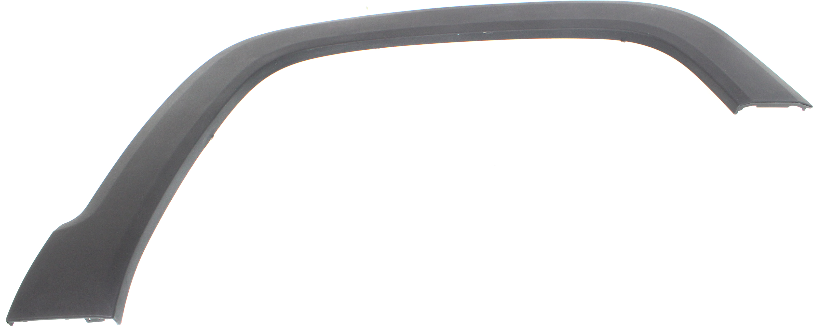 AM RENEGADE 15-23 FRONT WHEEL OPENING MOLDING RH Textured Dark Gray SKU RJ22130005 Partslink CH1291113 OEM 6TB74LXHAA 5XB64LXHAA