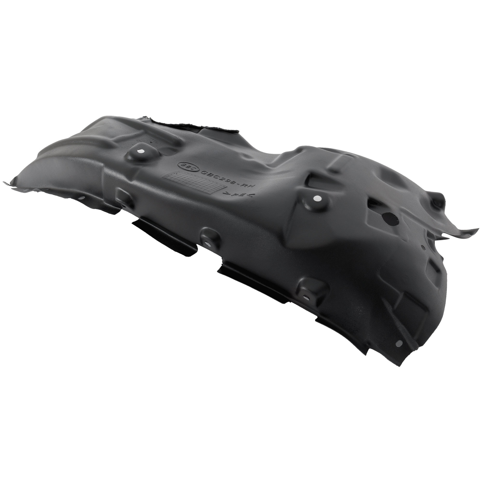 AM WRANGLER JL 18-25 GLADIATOR 20-25 FRONT FENDER LINER RH 80th Anniversary Sport Sport S Overland Models Plastic Vacuum Form CAPA SKU RJ22210017Q Partslink CH1249198C OEM 68270814AD 68270814AB