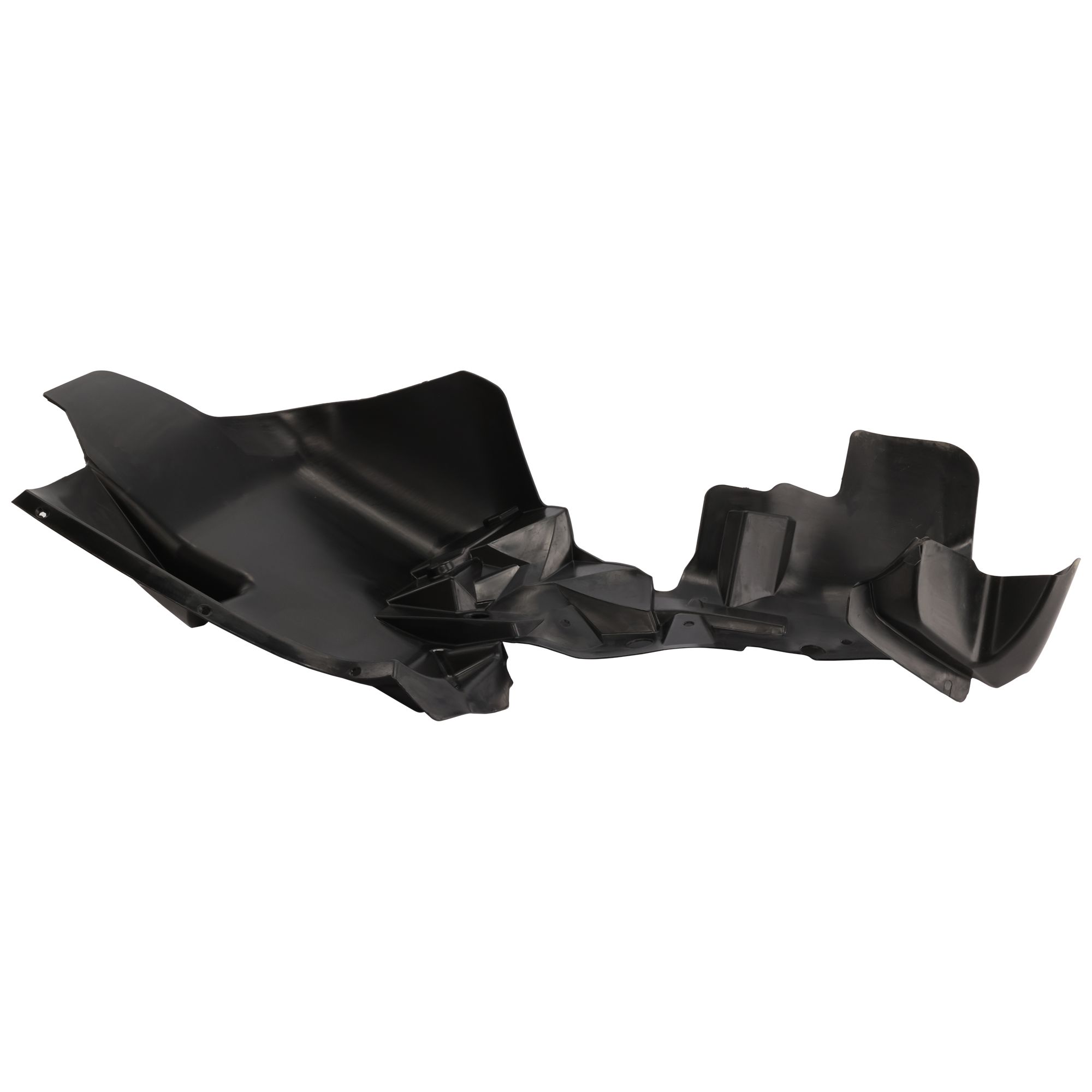 AM WRANGLER JK 07-18 FRONT FENDER LINER LH Plastic w Aluminum Injection Form CAPA SKU RJ22210048Q Partslink CH1250132C OEM 55157117AI