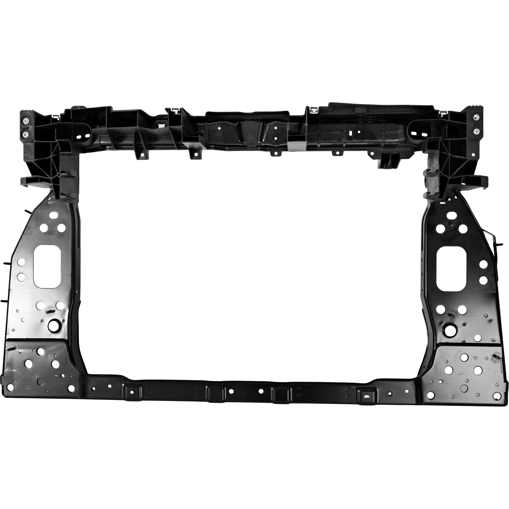 AM COMPASS 22-22 RADIATOR SUPPORT Radiator Support Assembly Plastic with Steel CAPA SKU RJ25010006Q Partslink CH1225327C OEM 68486927AA