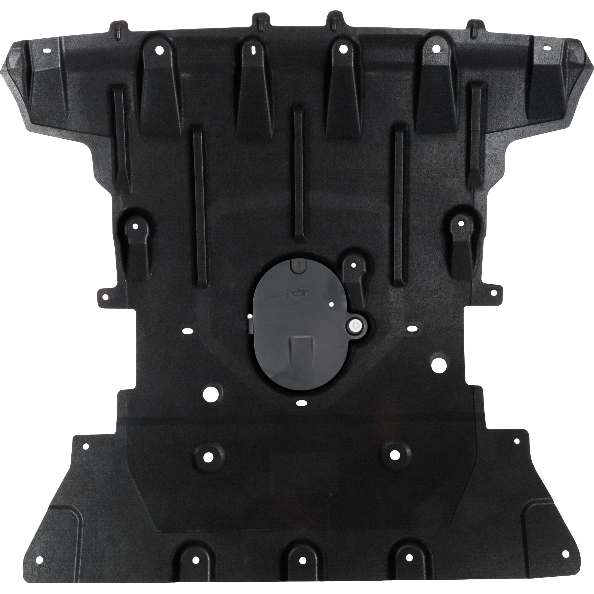 AM GRAND CHEROKEE L 21-24 GRAND CHEROKEE 22-24 ENGINE SPLASH SHIELD Front Section Heat Form w o Insulation Foam 3.6L Engine Type 2 SKU RJ31010010 Partslink CH1228179 OEM 68447798AE