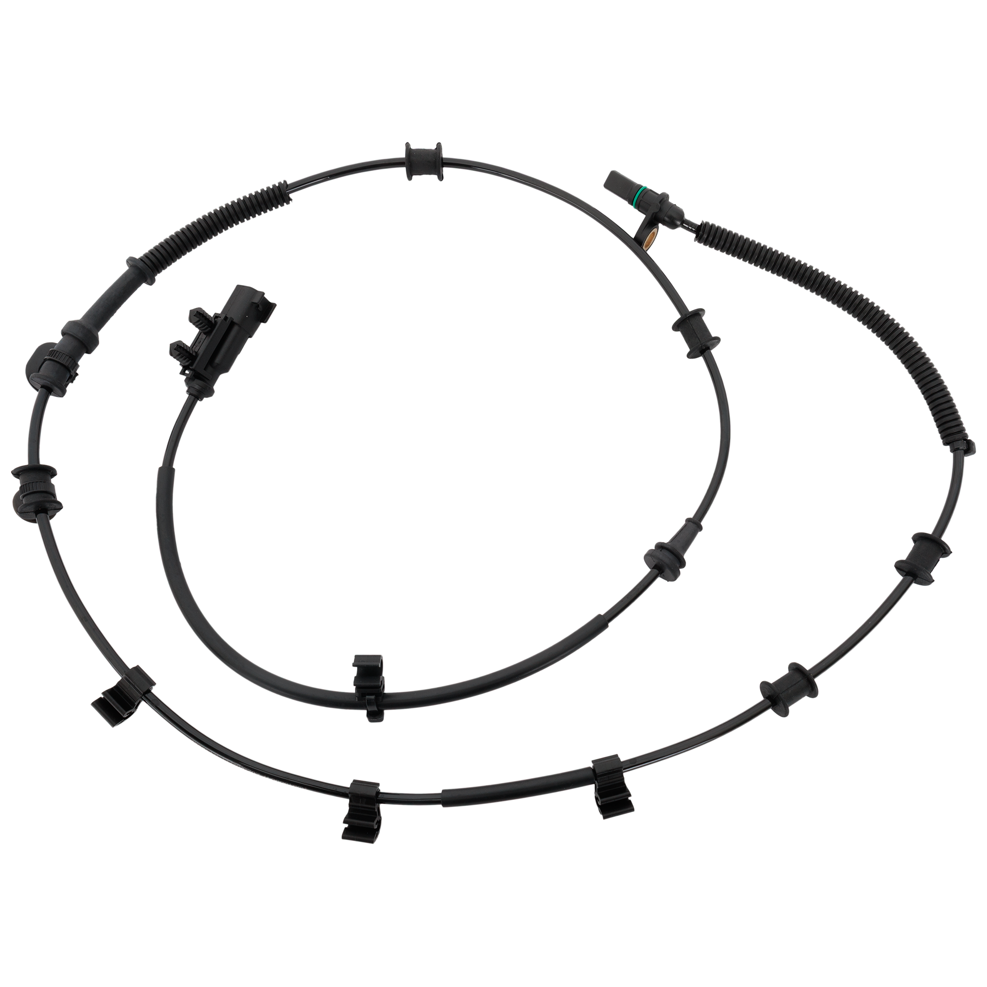 AM GLADIATOR 20-23 WRANGLER 18-23 FRONT ABS SPEED SENSOR RH=LH 2 Male Blade Terminals 1 Female Square Connector SKU RJ31080047 OEM 68394210AD 68394210AC 68394210