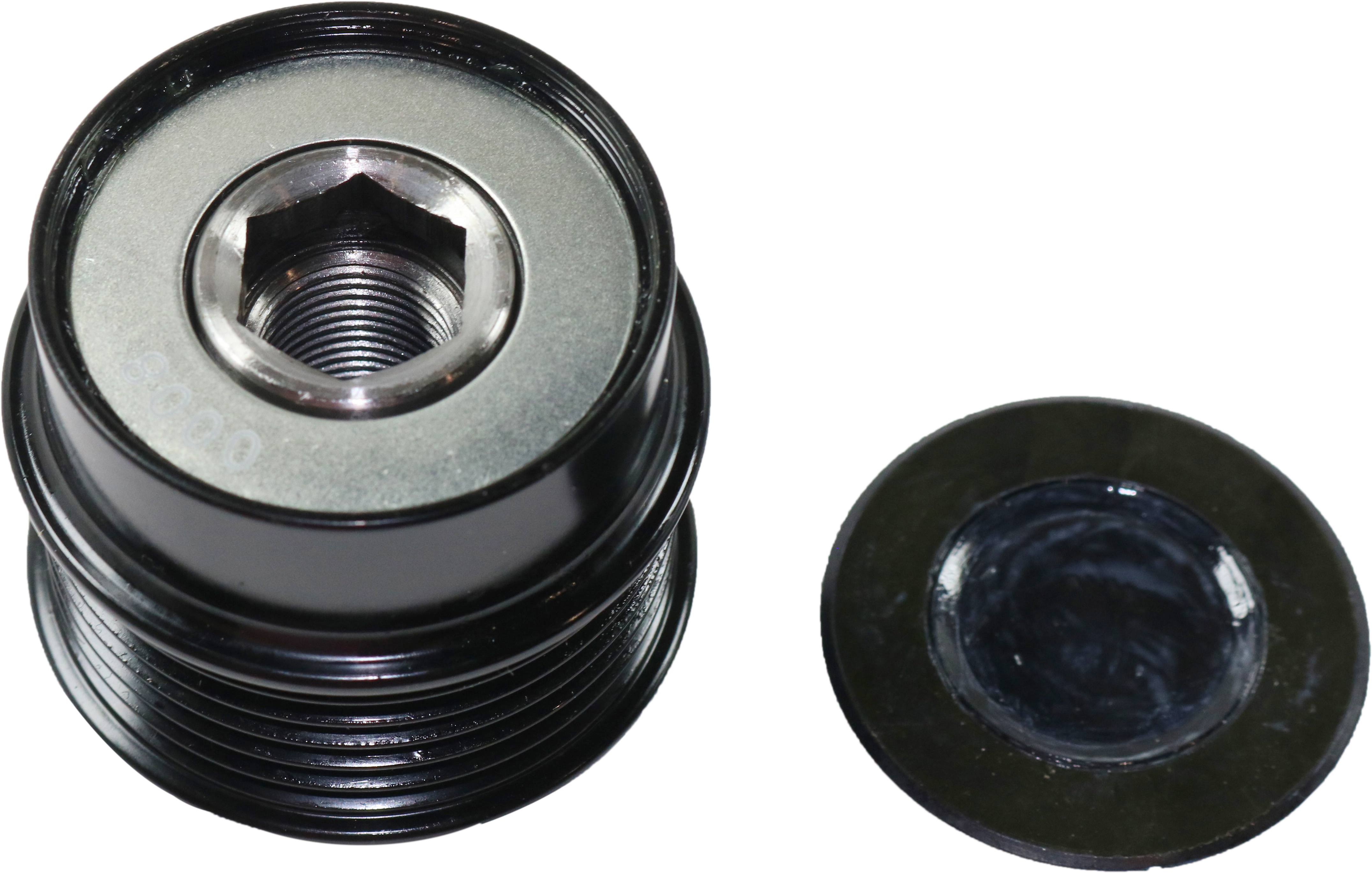 AM COMPASS PATRIOT 07-15 ALTERNATOR DECOUPLER PULLEY 6 Grooved 53mm diameter SKU RJ33020001 OEM 4891737AB