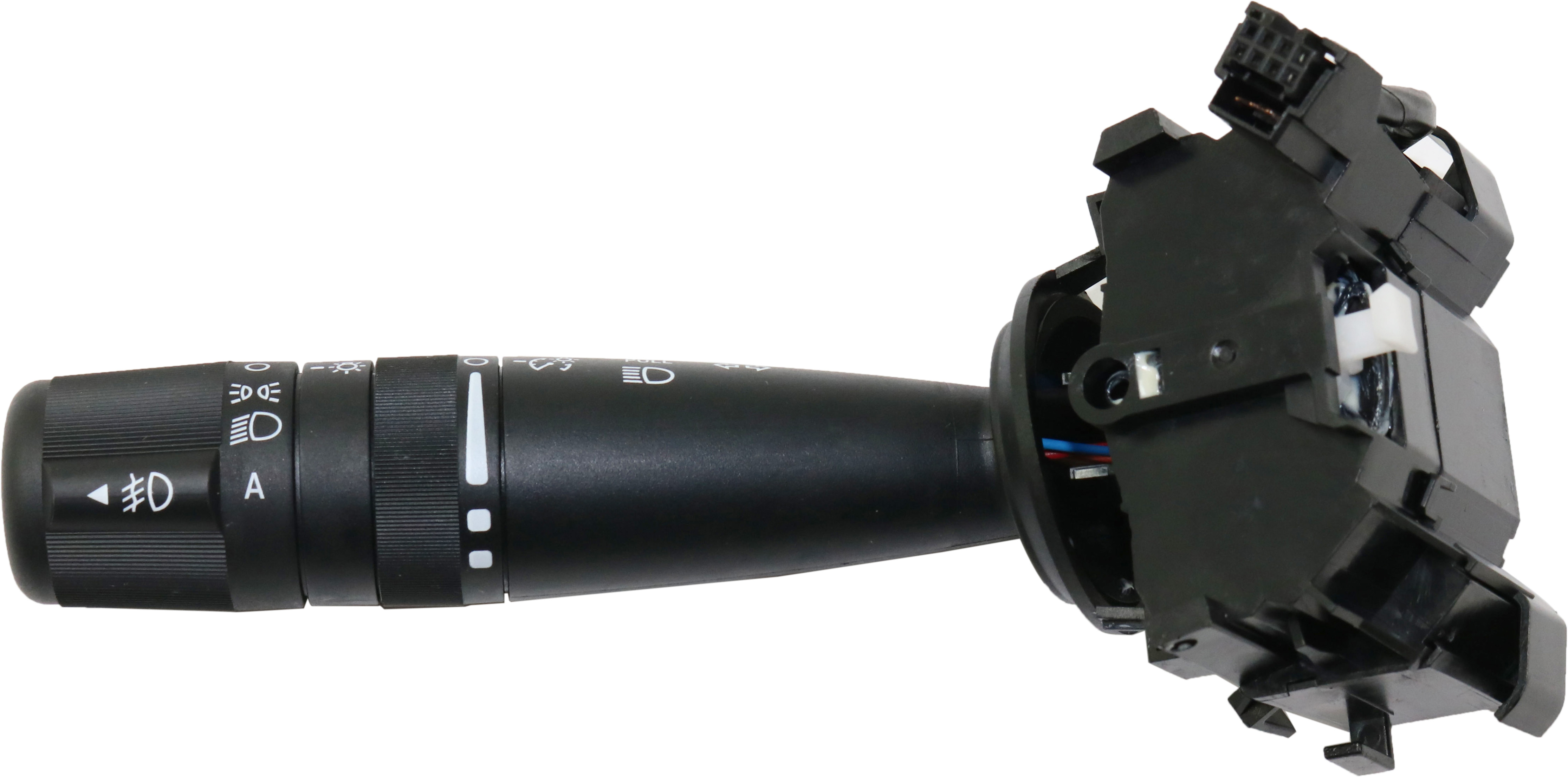 AM GRAND CHEROKEE 05-07 TURN SIGNAL SWITCH 11 Male and Female Blade Type Terminals w Auto Headlight Control SKU RJ50580005 OEM 5143313AF 5143313AA 5143313AB