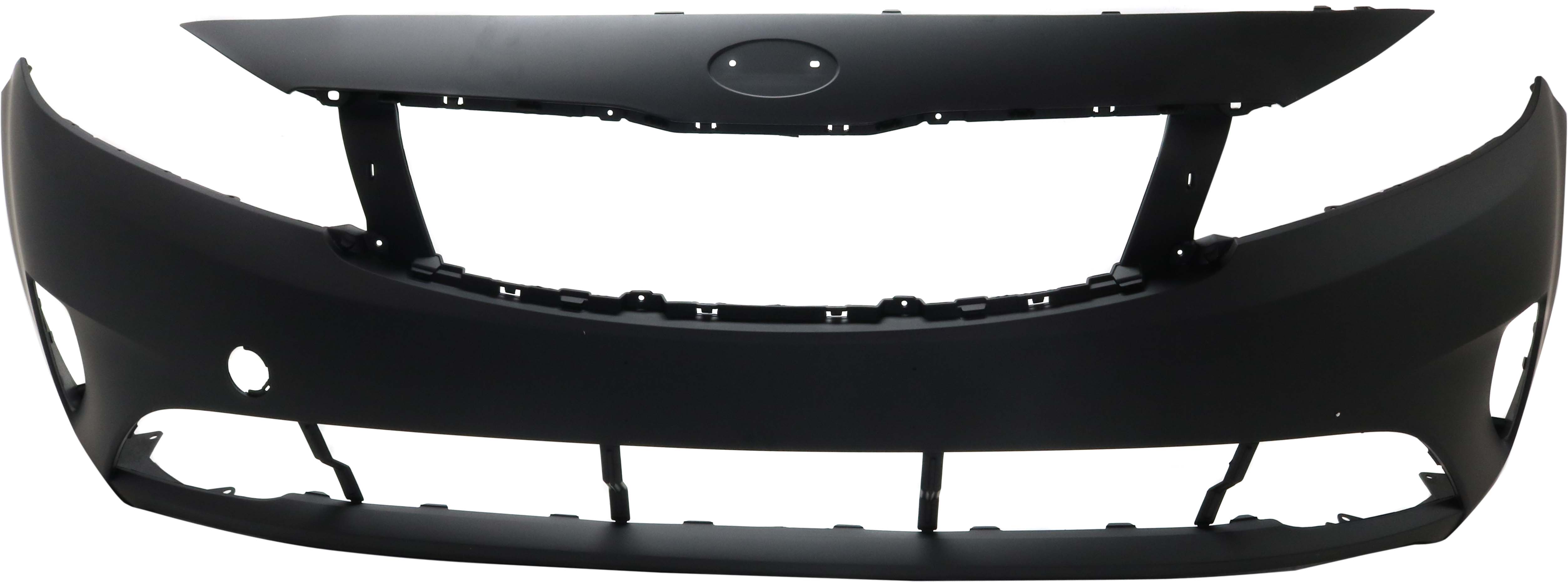 AM FORTE 17-18 FRONT BUMPER COVER Primed CAPA SKU RK01030007PQ Partslink KI1000187C OEM 86511B0000