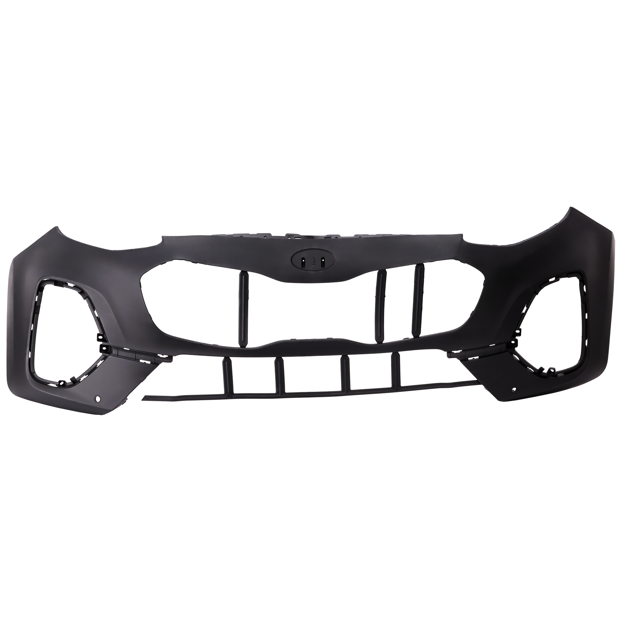 AM SPORTAGE 20-22 FRONT BUMPER COVER Primed AWD w Parking Aid Sensor Holes SKU RK01030056P Partslink KI1000209 OEM 86510D9LB0