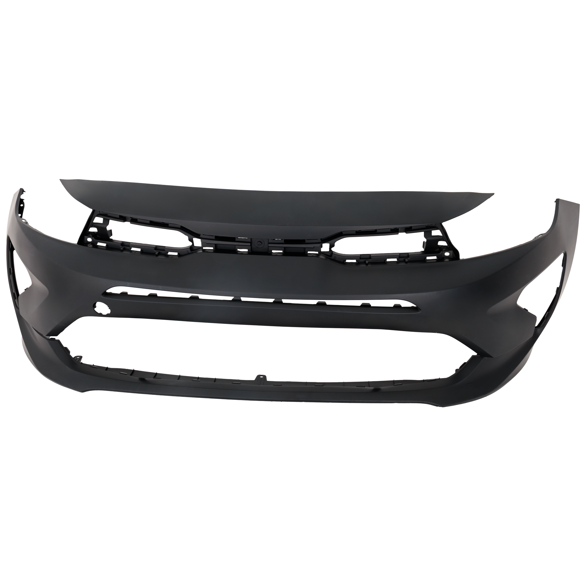 AM RIO RIO5-21-23 FRONT BUMPER COVER Primed Sedan CAPA SKU RK01030084PQ Partslink KI1000222C OEM 86511H9EA0