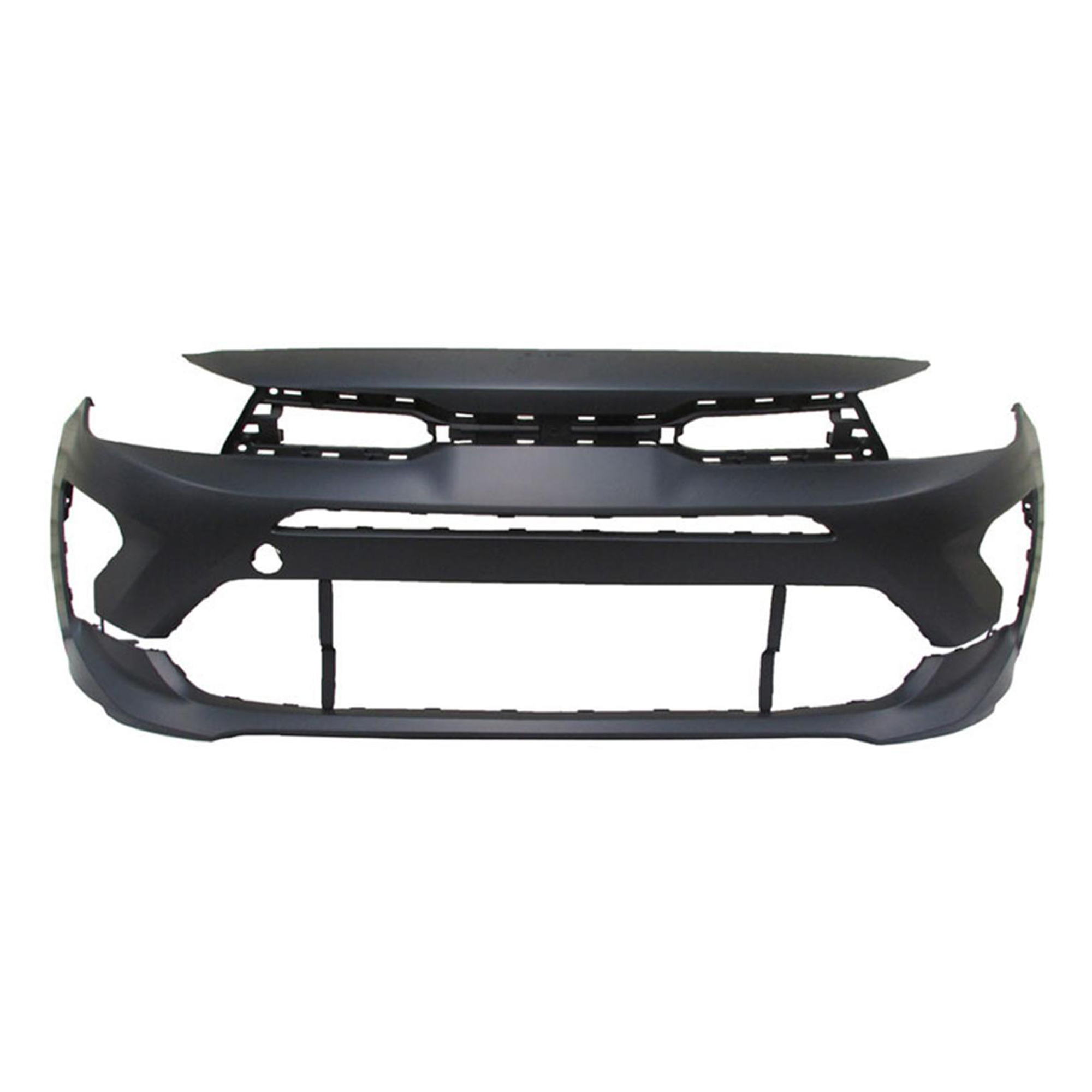 AM RIO RIO5-21-23 FRONT BUMPER COVER Primed Sedan SKU RK01030084P Partslink KI1000222 OEM 86511H9EA0