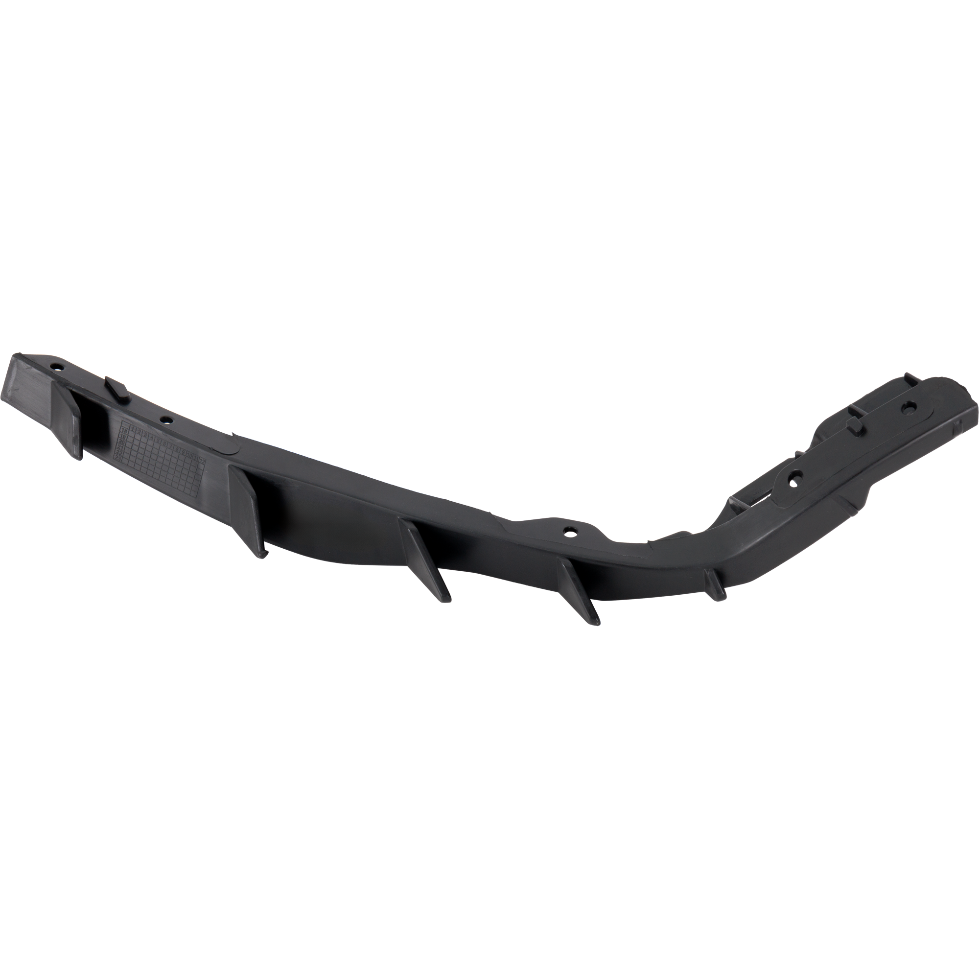 AM RIO 12-15 FRONT BUMPER BRACKET RH Cover Side Bracket Plastic Hatchback SKU RK01310033 Partslink KI1033111 OEM 865821W200