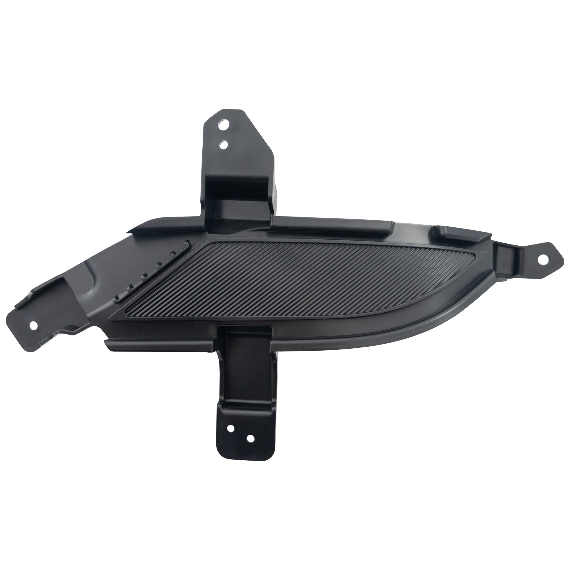 AM K5-21-24 FRONT BUMPER TOW HOOK LH Blanking Cover Textured Black EX LX LXS Models SKU RK01430002 Partslink KI1038165 OEM 86563L3000