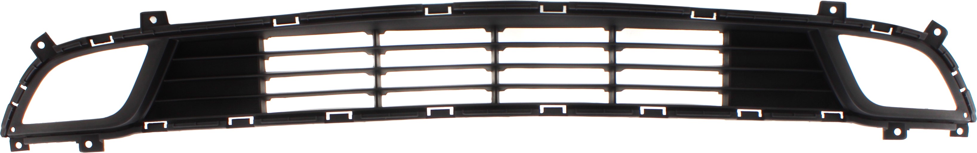 AM FORTE 17-18 FRONT BUMPER GRILLE Textured Dark Gray w Pre Collision System SKU RK01530002 Partslink KI1036135 OEM 86522B0000
