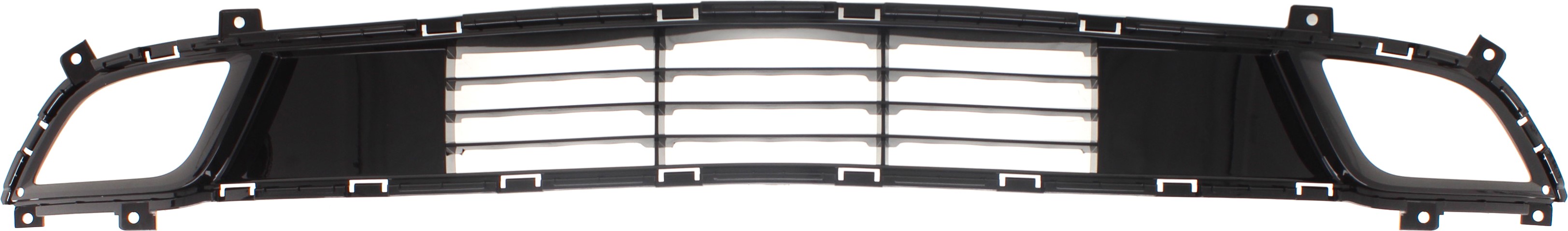 AM FORTE 17-18 FRONT BUMPER GRILLE Painted Black w o Pre Collision System CAPA SKU RK01530003Q Partslink KI1036134C OEM 86522B0010