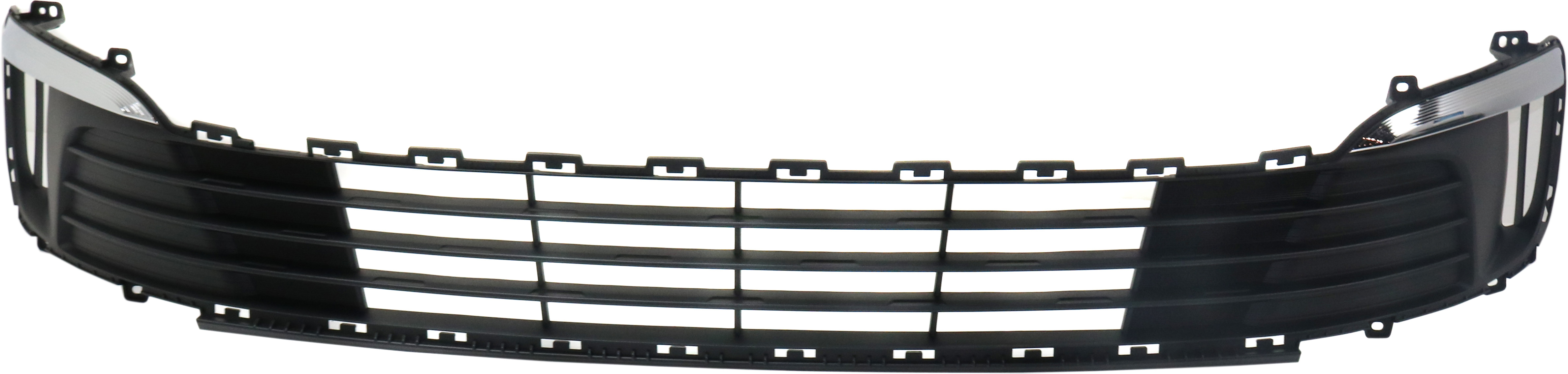 AM RIO 16-17 FRONT BUMPER GRILLE w o Fog Light Holes Sedan SKU RK01530005 Partslink KI1036138 OEM 865601W500