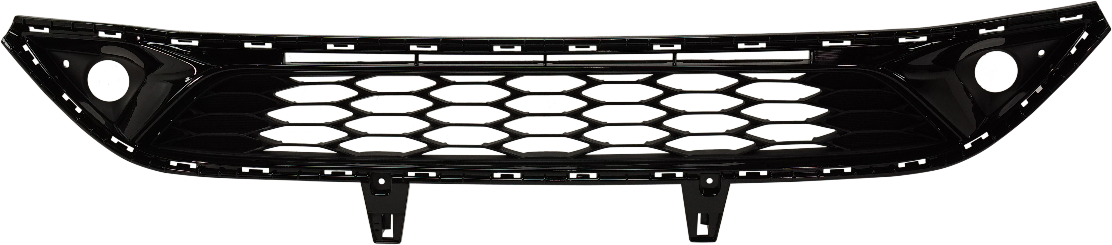 AM OPTIMA 19-20 FRONT BUMPER GRILLE Painted Black w Fog Light Projector Type w o Intelligent Cruise Control Exc. Hybrid Model CAPA SKU RK01530012Q Partslink KI1036143C OEM 86560D5500
