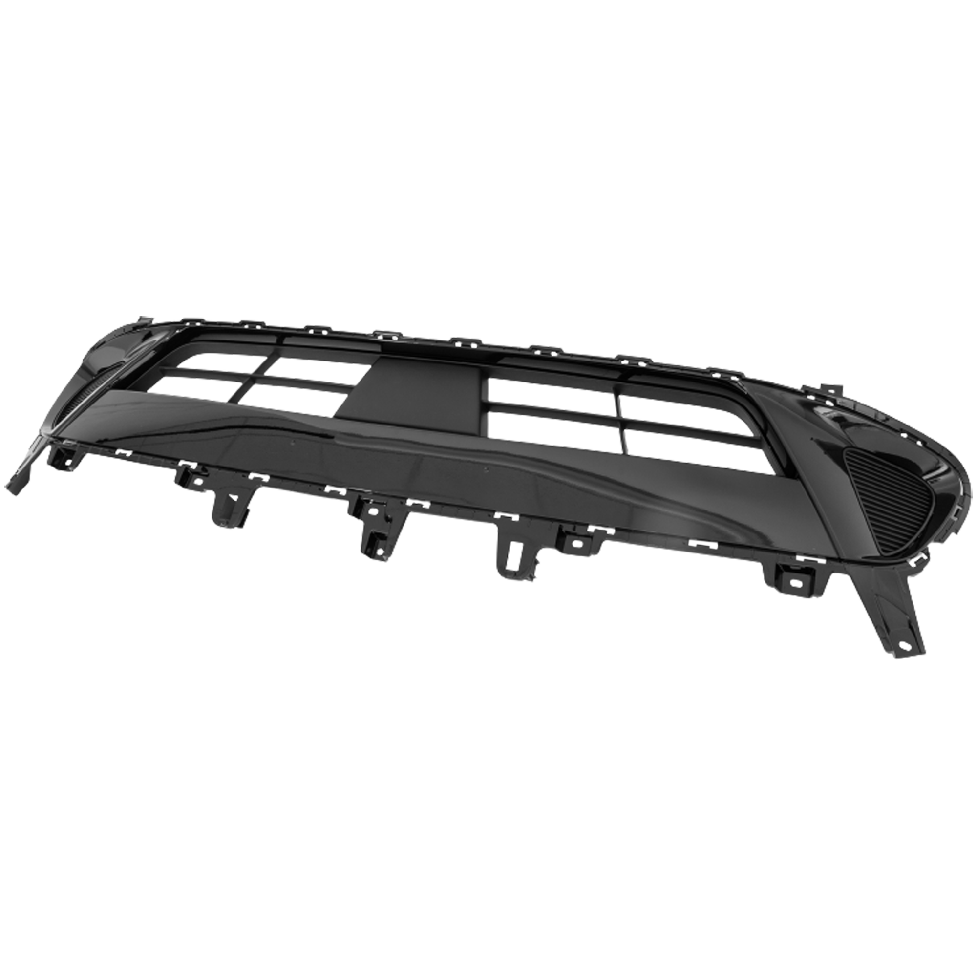 AM SORENTO 16-20 FRONT BUMPER GRILLE Bright Black w Intelligent Cruise Control EX EX Prem EX Sport L LX S Models SKU RK01530019 Partslink KI1036150 OEM 86560C6520