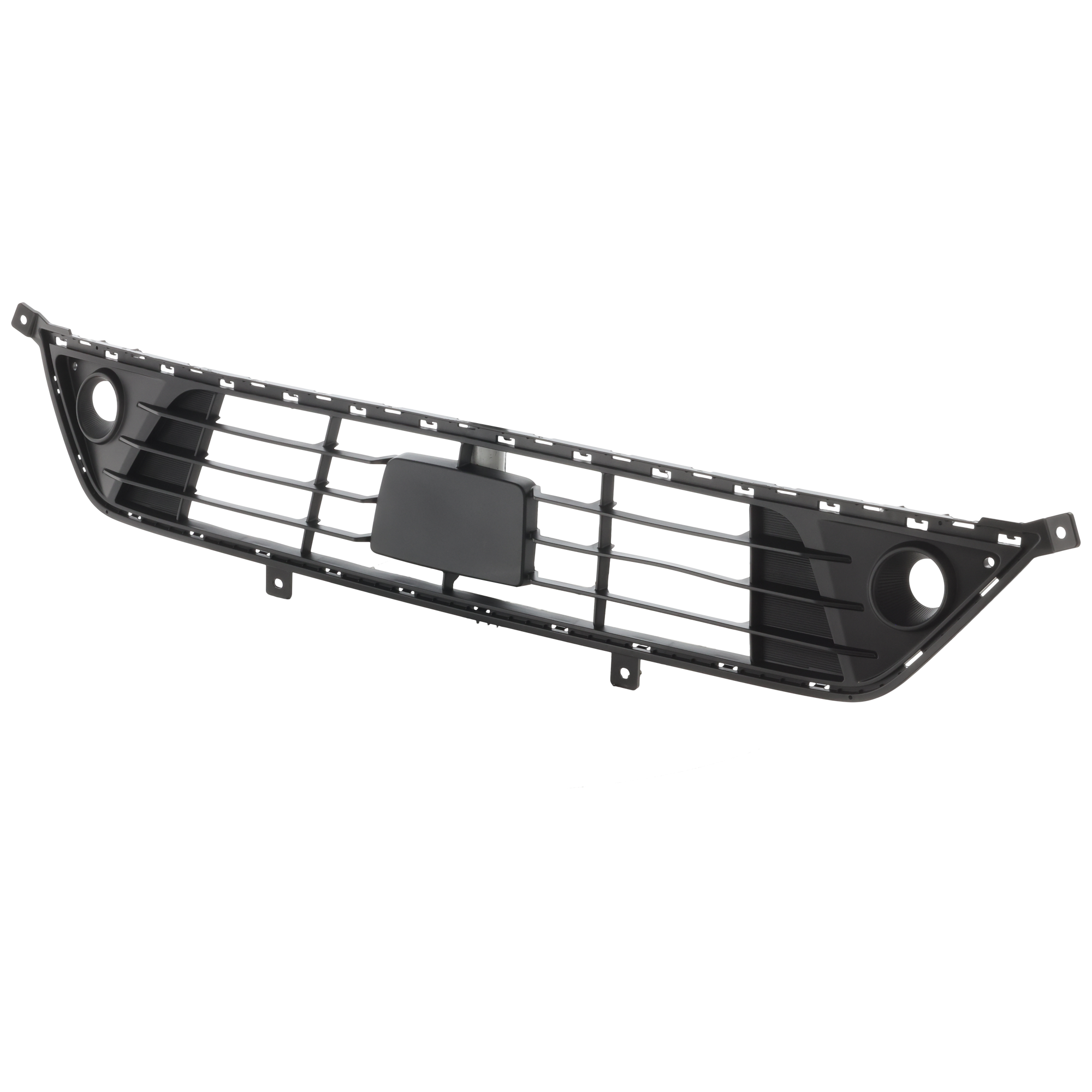 AM NIRO 20-22 FRONT BUMPER GRILLE Textured Dark Gray w Intelligent Cruise Control SKU RK01530026 Partslink KI1036158 OEM 86561G5600