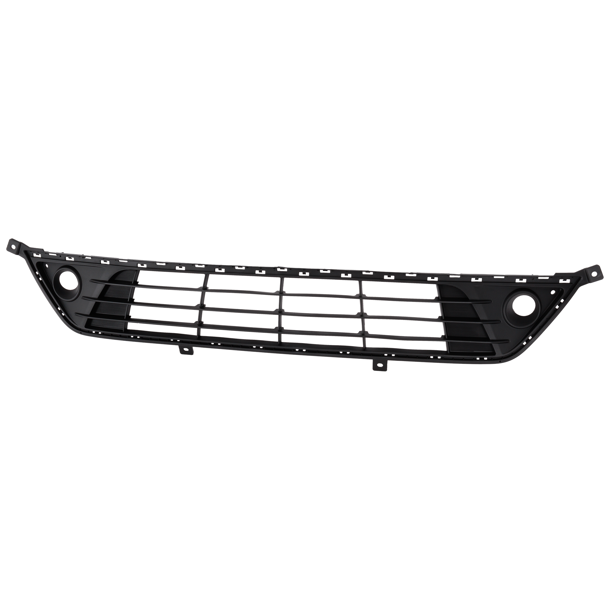 AM NIRO 20-22 FRONT BUMPER GRILLE Textured Dark Gray w o Intelligent Cruise Control CAPA SKU RK01530027Q Partslink KI1036157C OEM 86561G5500