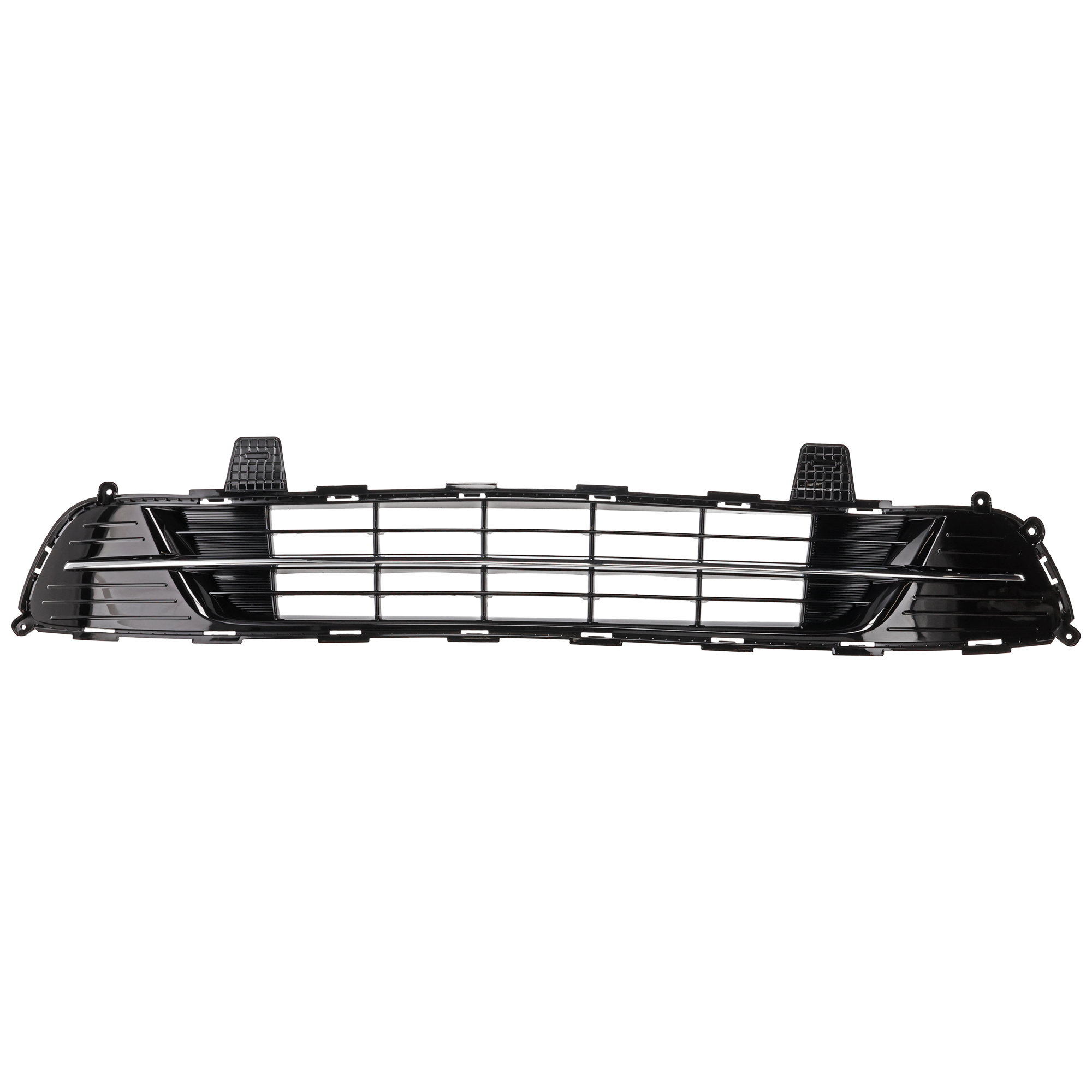 AM OPTIMA 16-18 FRONT BUMPER GRILLE Gloss Black Sport Type w o Intelligent Cruise Control SKU RK01530043 Partslink KI1036161 OEM 86560 D5200