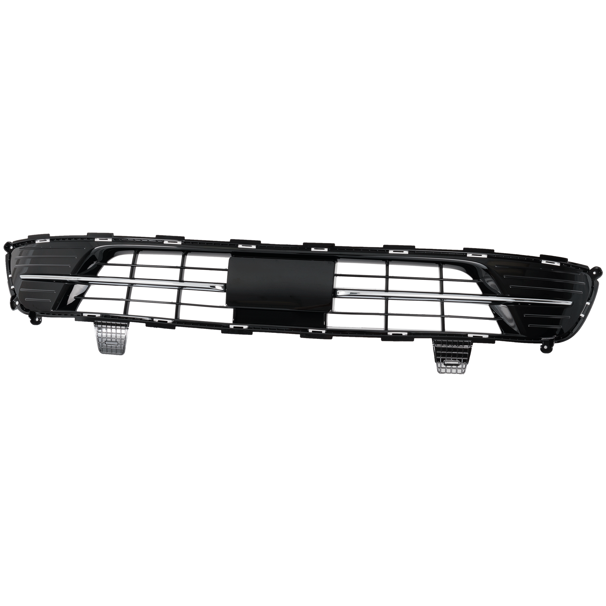 AM OPTIMA 16-18 FRONT BUMPER GRILLE Gloss Black w Chrome Molding Sport Type w Intelligent Cruise Control SKU RK01530050 Partslink KI1036162 OEM 86560D5210