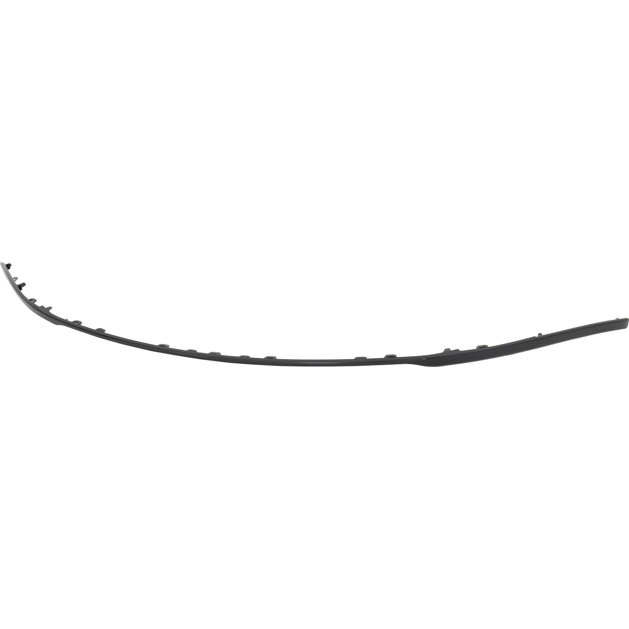 AM SPORTAGE 21-22 FRONT BUMPER MOLDING Painted Black w Nightfall Edition Package SKU RK01590003 Partslink KI1044108 OEM 86595D9LA0