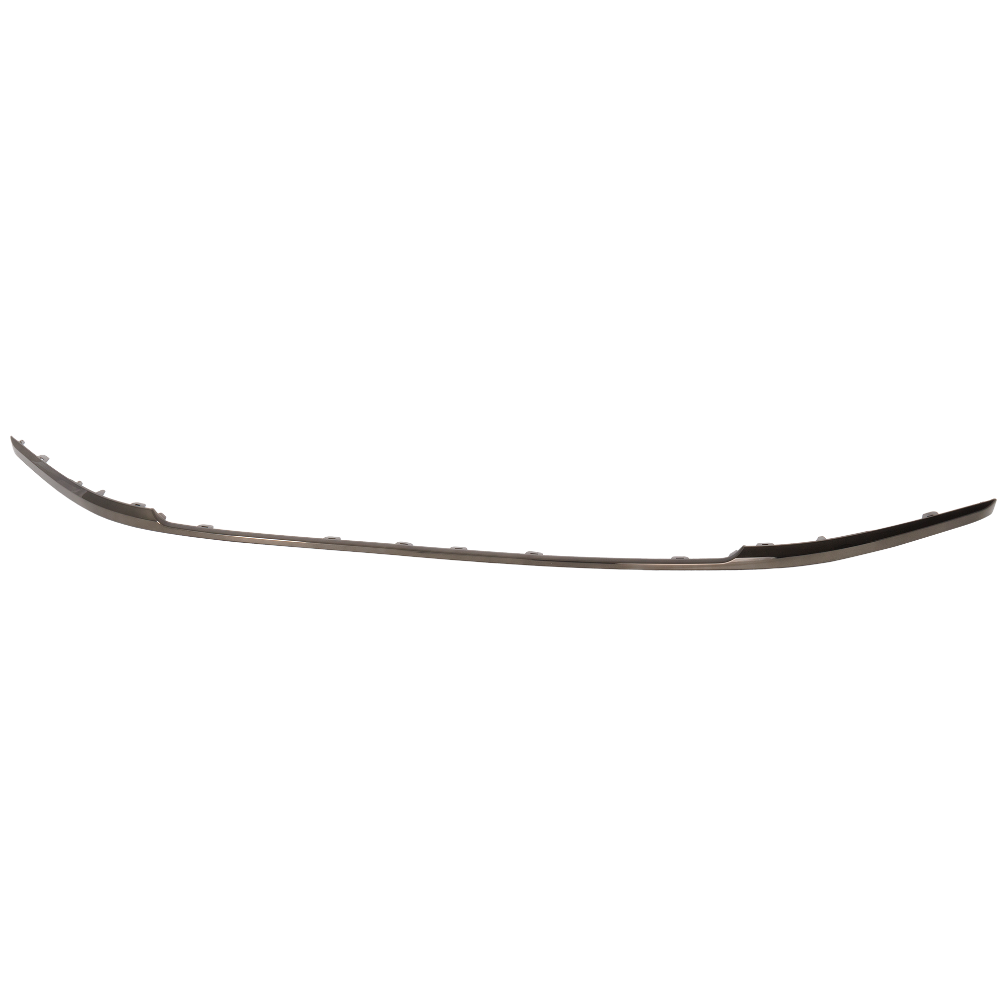 AM SPORTAGE 20-22 FRONT BUMPER MOLDING Chrome Painted Smoke BLack w o Nightfall Edition Pkg. FWD SKU RK01590011 Partslink KI1044110 OEM 86595D9540