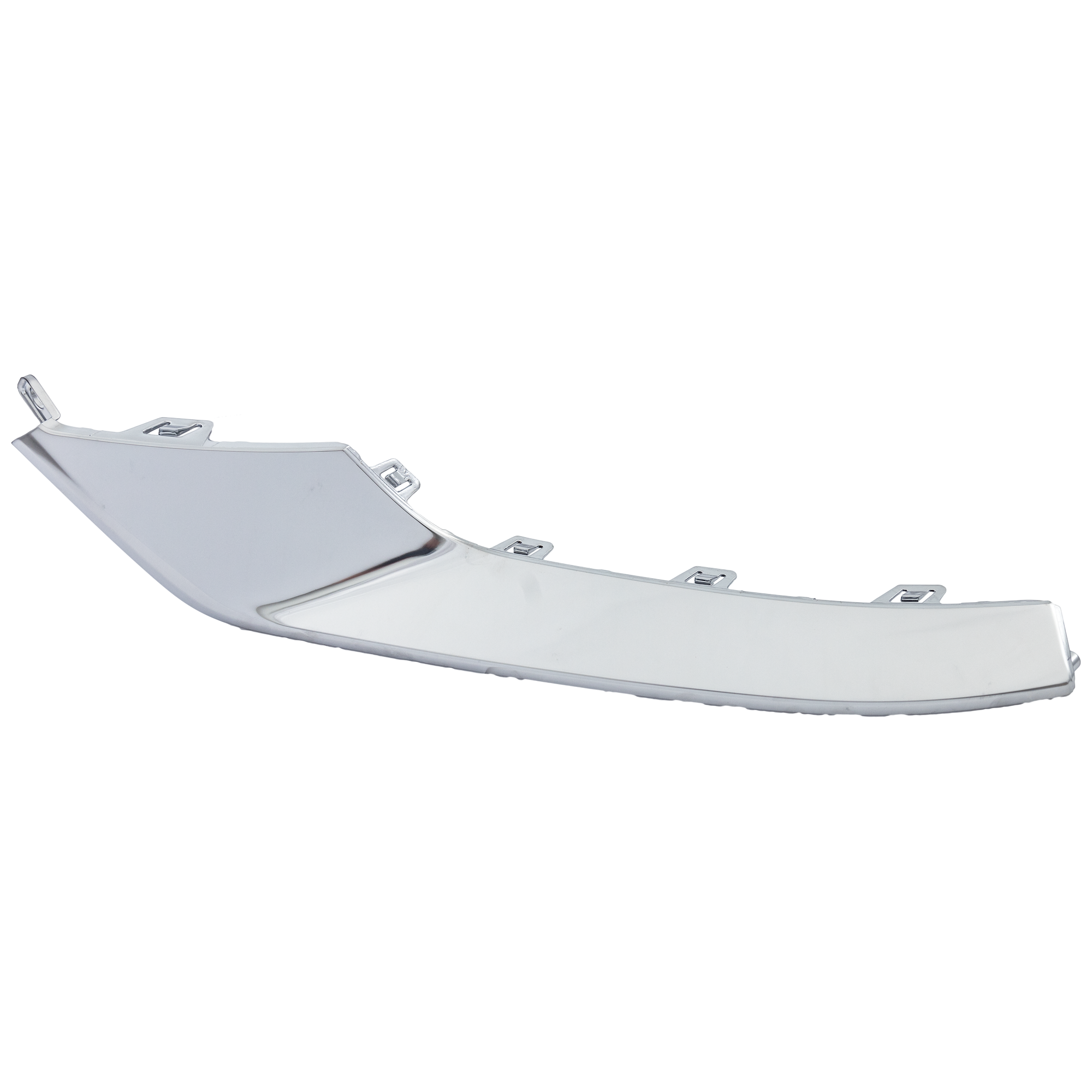 AM CARNIVAL 22-24 FRONT BUMPER MOLDING LH Side Cover Molding Chrome Plastic SX SX Prestige Models SKU RK01590014 Partslink KI1046113 OEM 86595R0020