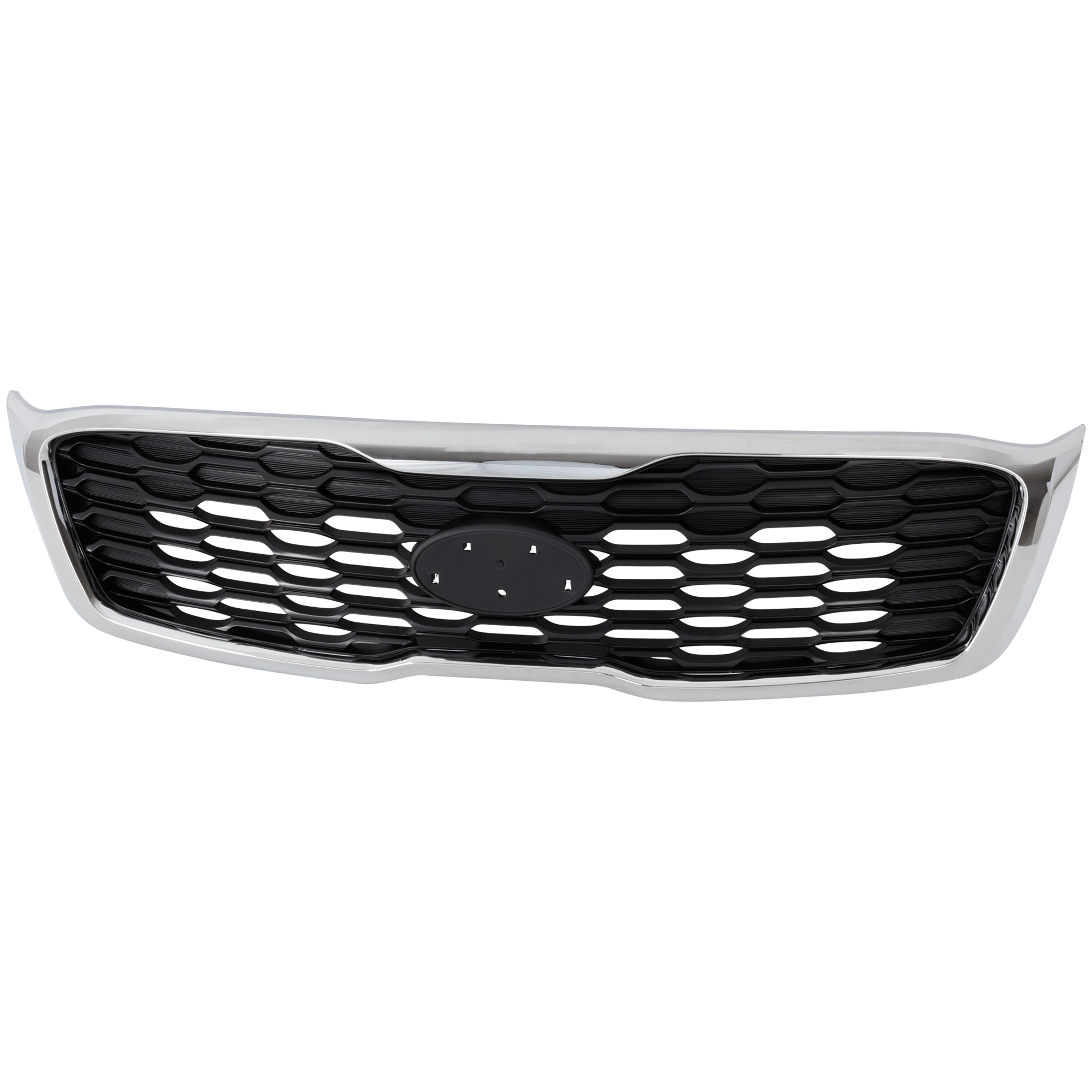 AM SORENTO 19-20 GRILLE Chrome Shell Textured Black Insert L LX Models SKU RK07010020 Partslink KI1200207 OEM 86380C6500