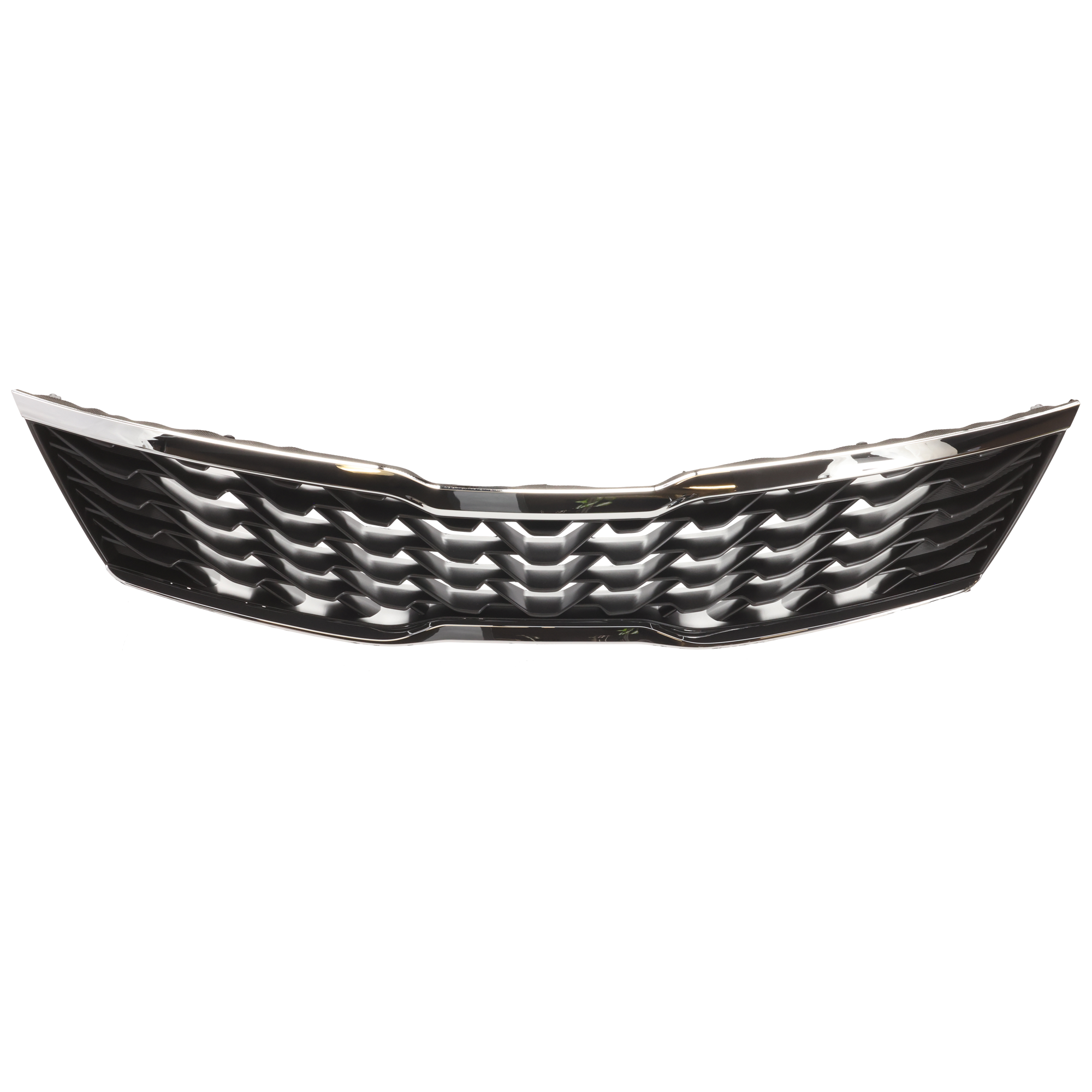 AM OPTIMA 19-20 GRILLE Chrome Shell and Textured Black Insert w o Around View Monitor CAPA SKU RK07010027Q Partslink KI1200203C OEM 86350D5510