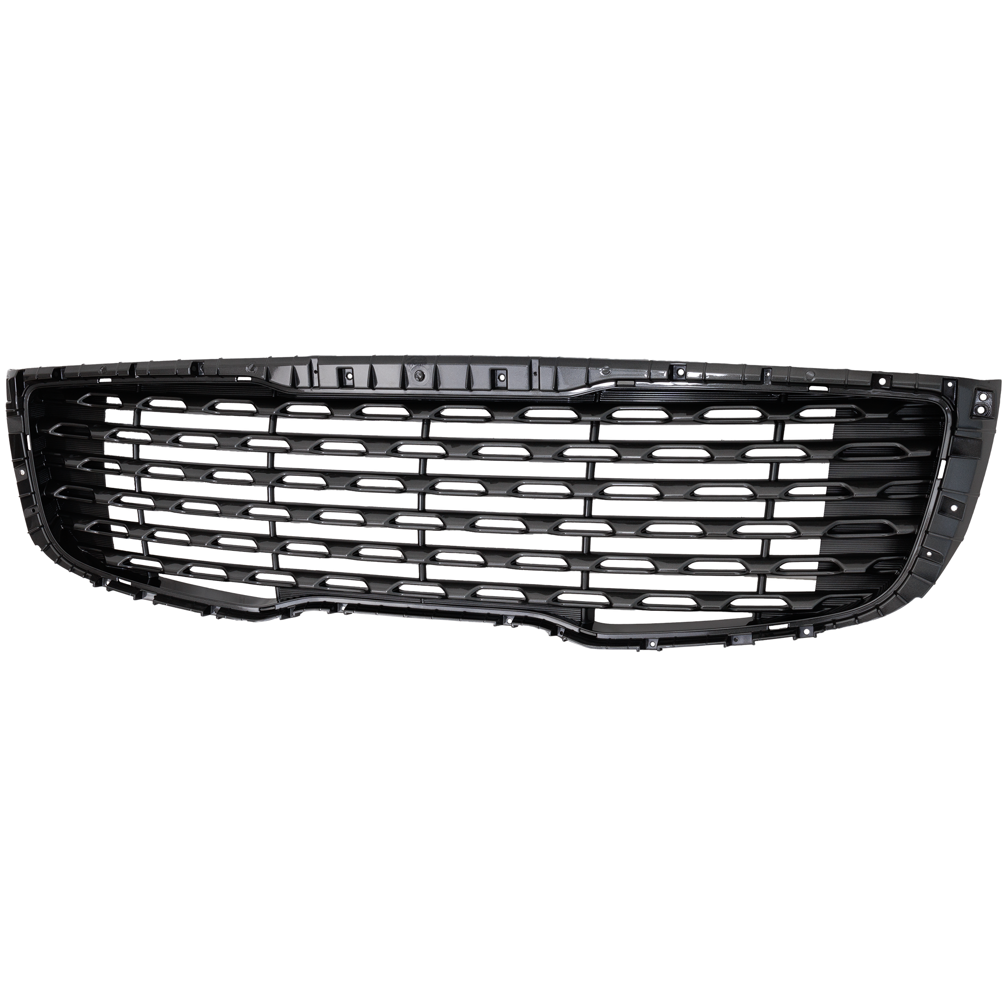 AM SEDONA 19-21 GRILLE Painted Dark Gray Shell and Insert Std Type SKU RK07010032 Partslink KI1200216 OEM 86352A9ND0