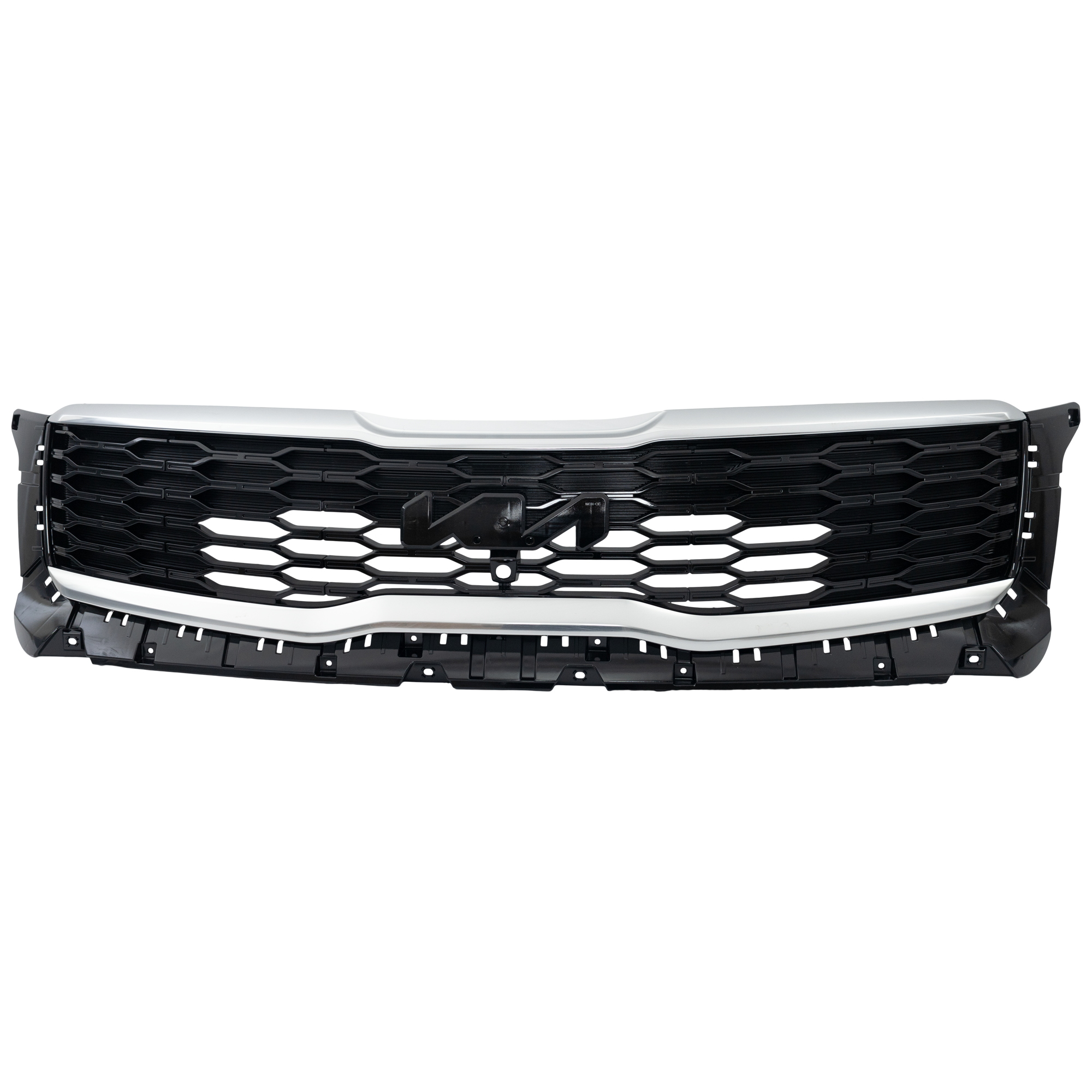 AM TELLURIDE 22-22 GRILLE Painted Black Shell with Chrome Insert SX Model w Nightfall Edition Package SKU RK07010055 Partslink KI1200232 OEM 863A0S9000