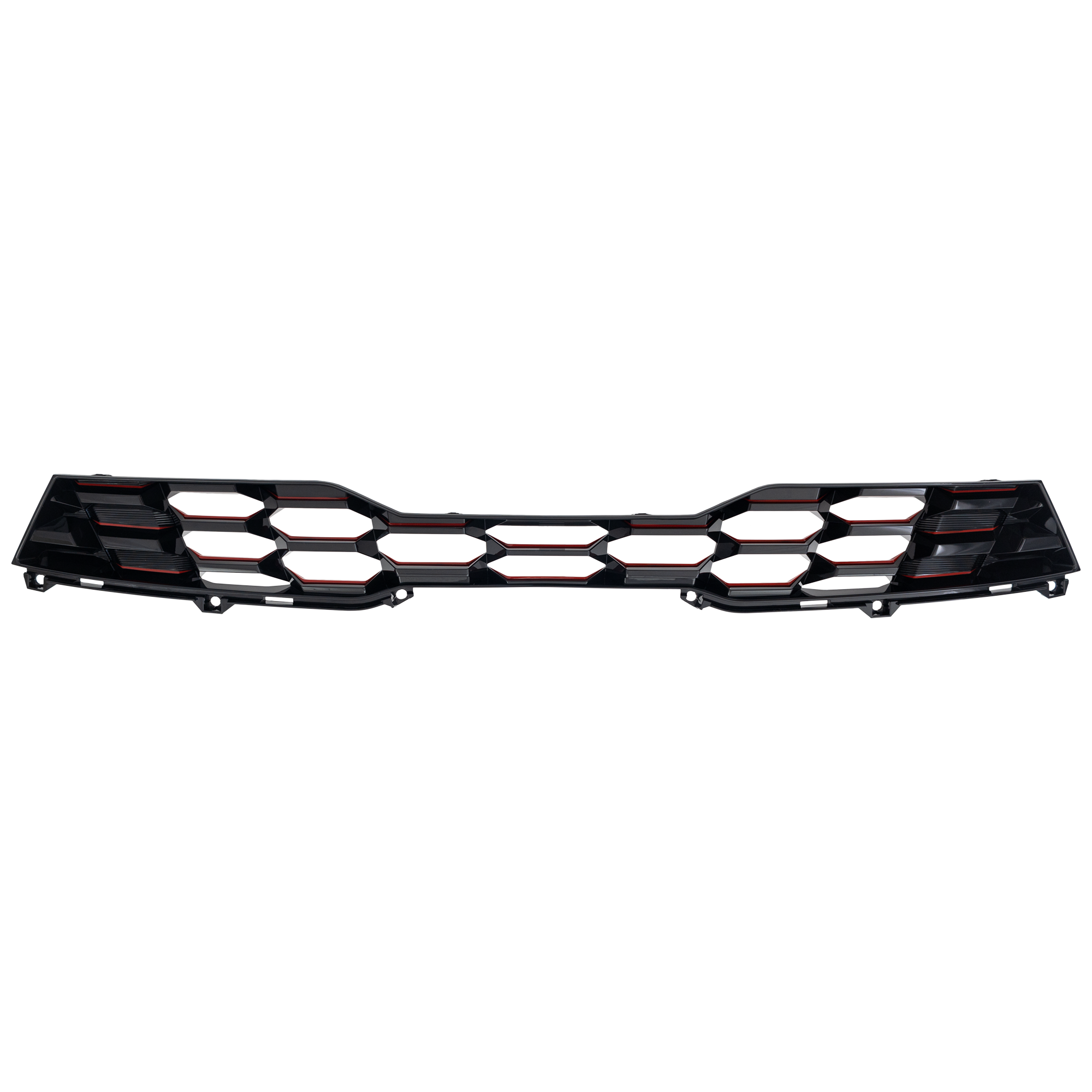 AM FORTE 22-24 GRILLE ASSEMBLY Black Shell and Insert GT Line Model SKU RK07010059 Partslink KI1200227 OEM 86350M6600