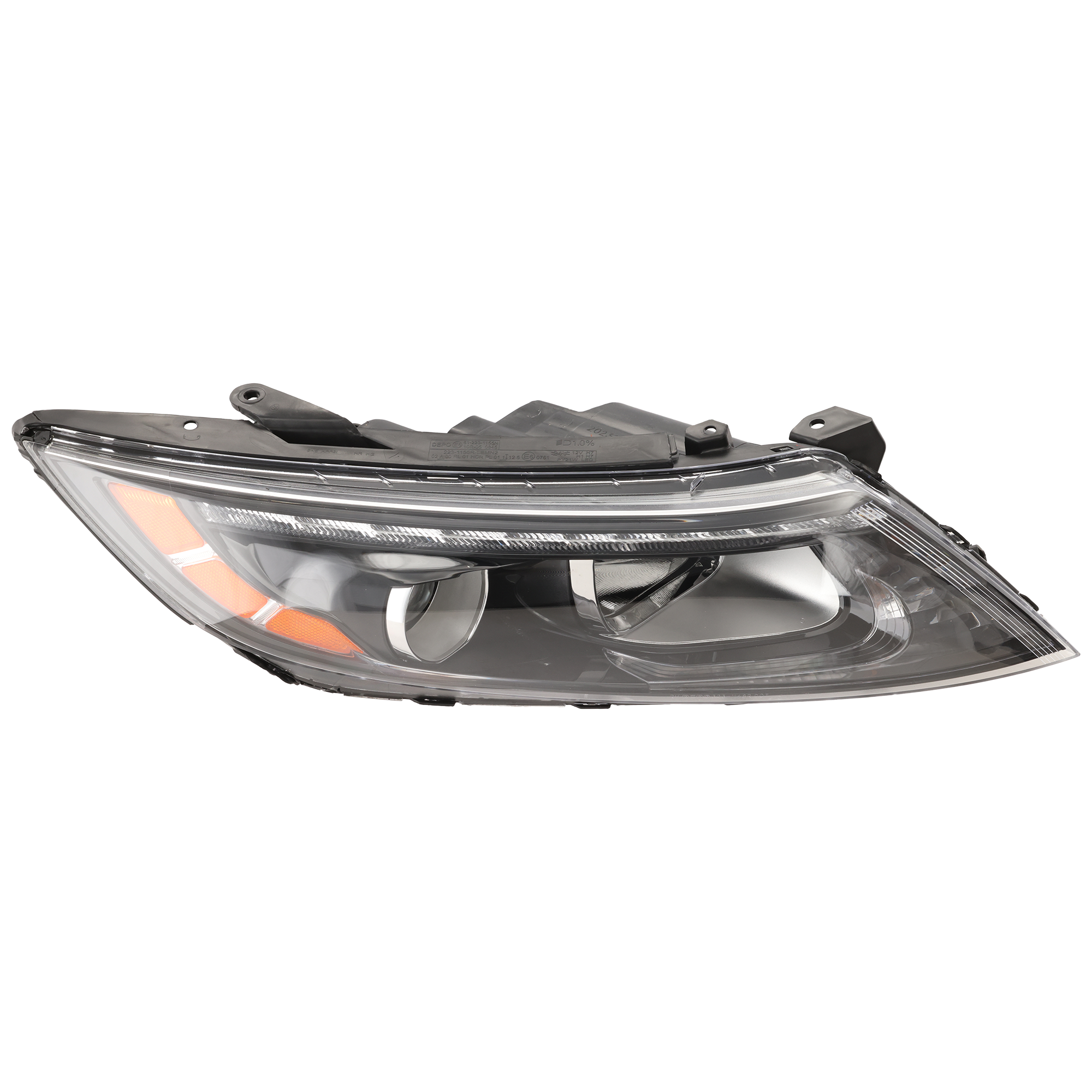AM OPTIMA 14-15 HEAD LAMP RH Assembly HID Xenon w HID Kit w DRL Exc. Hybrid Models USA Built Vehicle CAPA SKU RK10010001Q Partslink KI2503178C OEM 921022T560