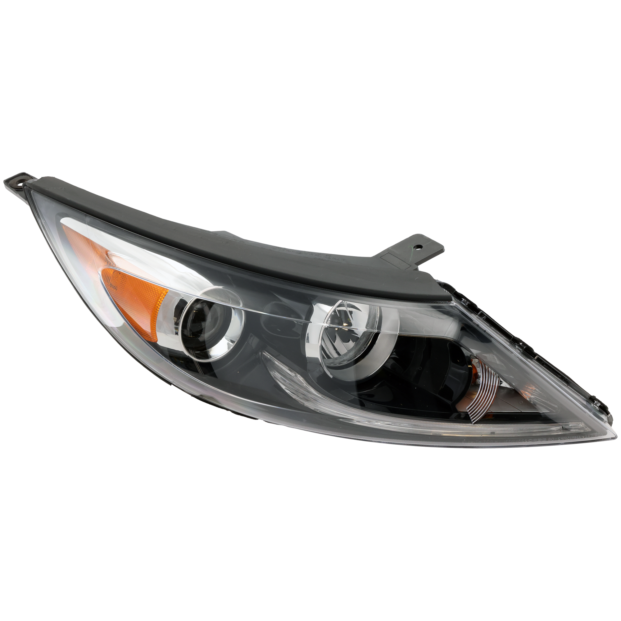 AM SPORTAGE 13-16 HEAD LAMP RH Assembly Halogen w LED Accent Light SKU RK10010009 Partslink KI2503177 OEM 921023W710