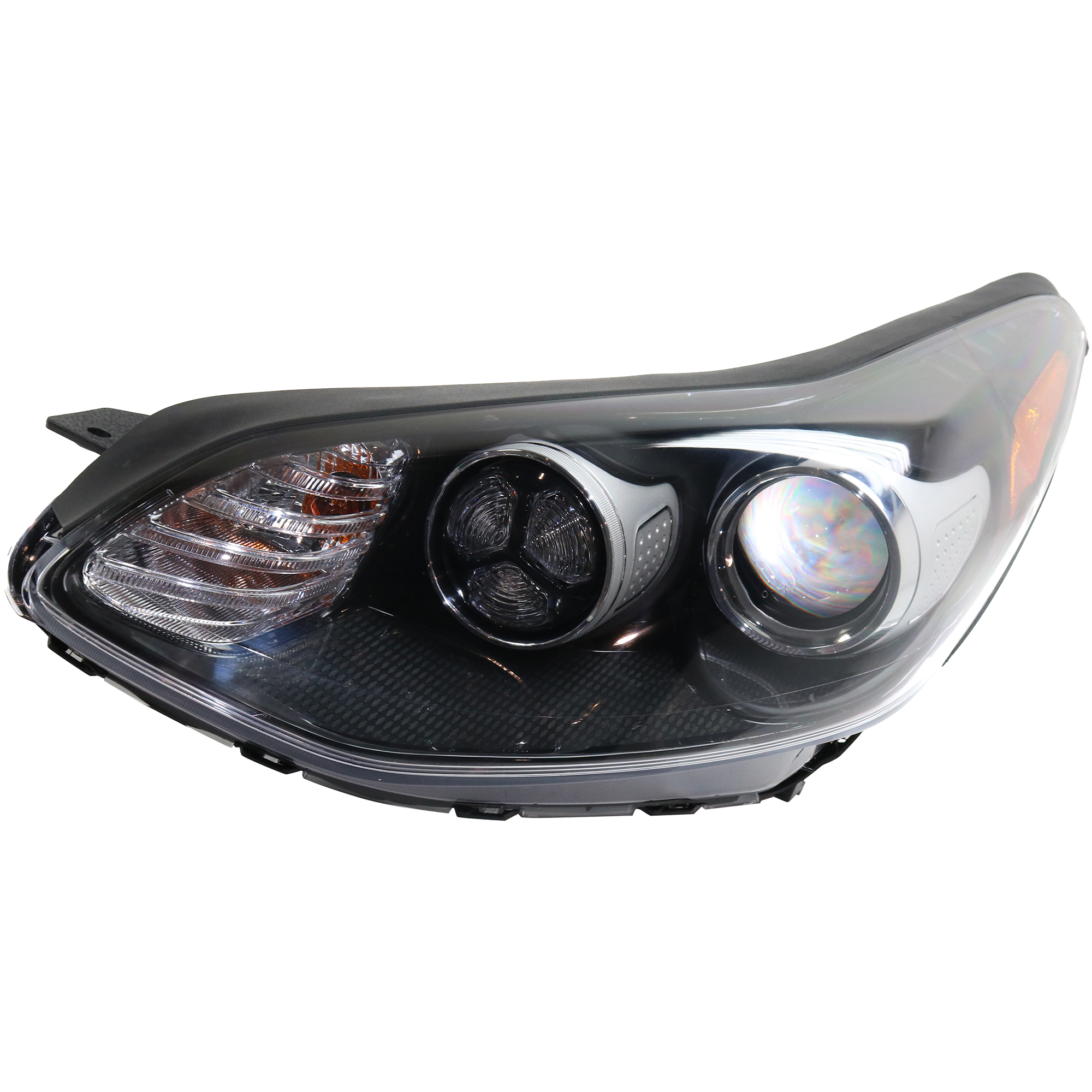 AM SPORTAGE 17-22 HEAD LAMP LH Assembly Halogen AWD SKU RK10010016 Partslink KI2502199 OEM 92101D9141
