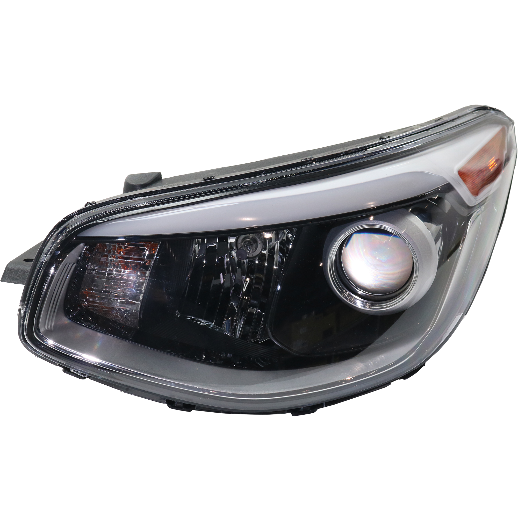 AM SOUL 17-19 HEAD LAMP LH Assembly Halogen Projector Type SKU RK10010022 Partslink KI2502223 OEM 92101B2750