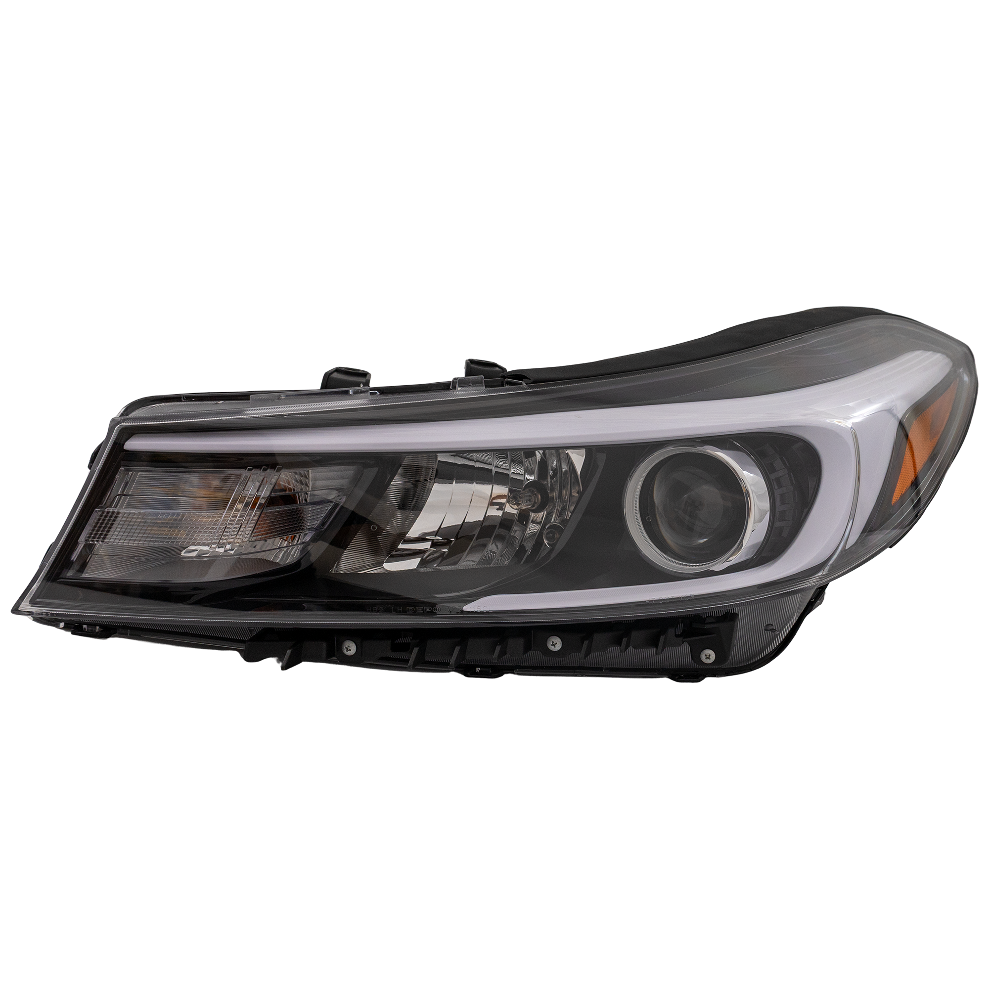 AM FORTE5-17-18 HEAD LAMP LH Assembly Halogen Exc. SX Model w o LED Position Light SKU RK10010026 Partslink KI2502205 OEM 92101A7700