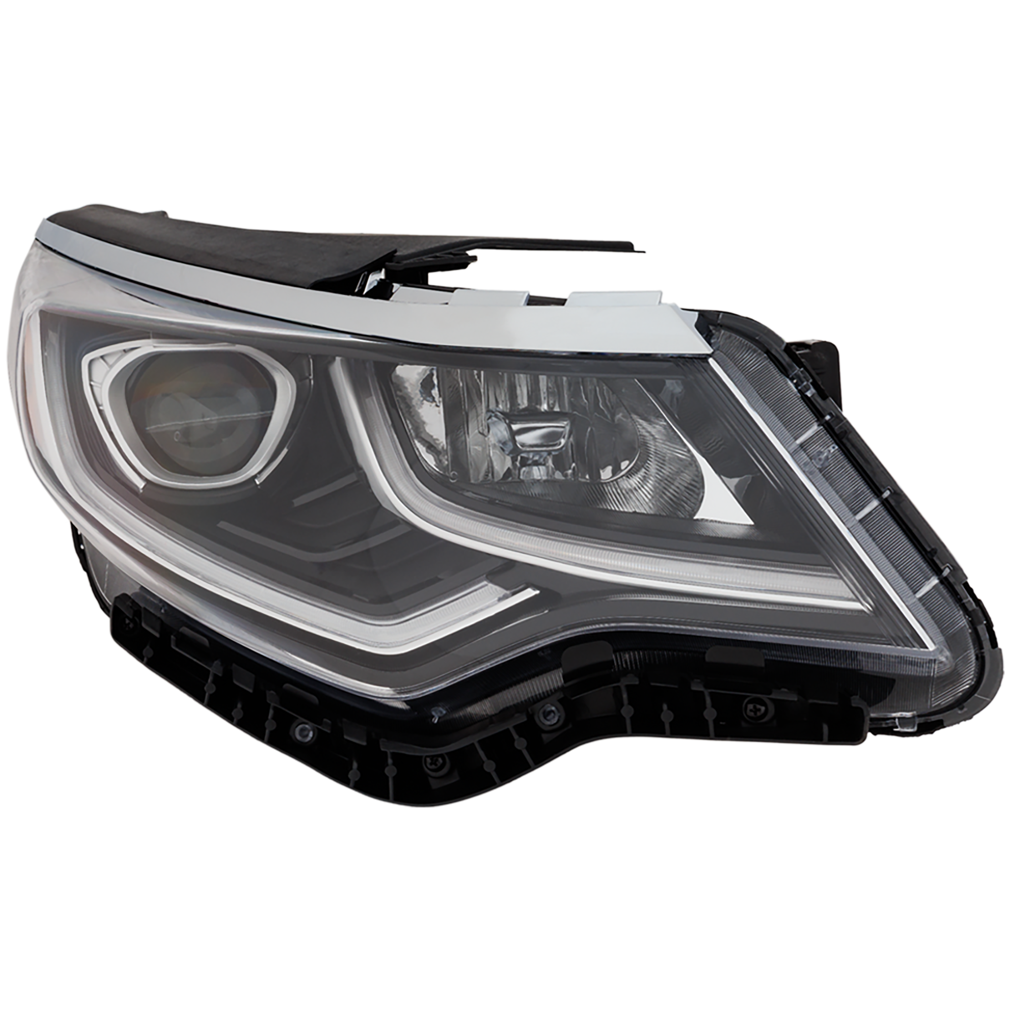 AM OPTIMA 19-20 HEAD LAMP RH Assembly Halogen USA Built Vehicle w Daytime Running Light Exc. Hybrid Plug In Models SKU RK10010035 Partslink KI2503232 OEM 92102D5500