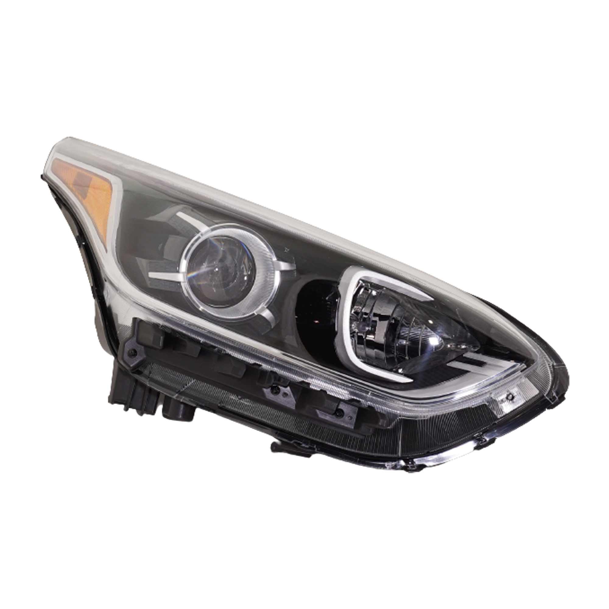AM FORTE 19-21 HEAD LAMP RH Assembly Halogen FE LXS Model Sedan CAPA SKU RK10010039Q Partslink KI2503230C OEM 92102M7000
