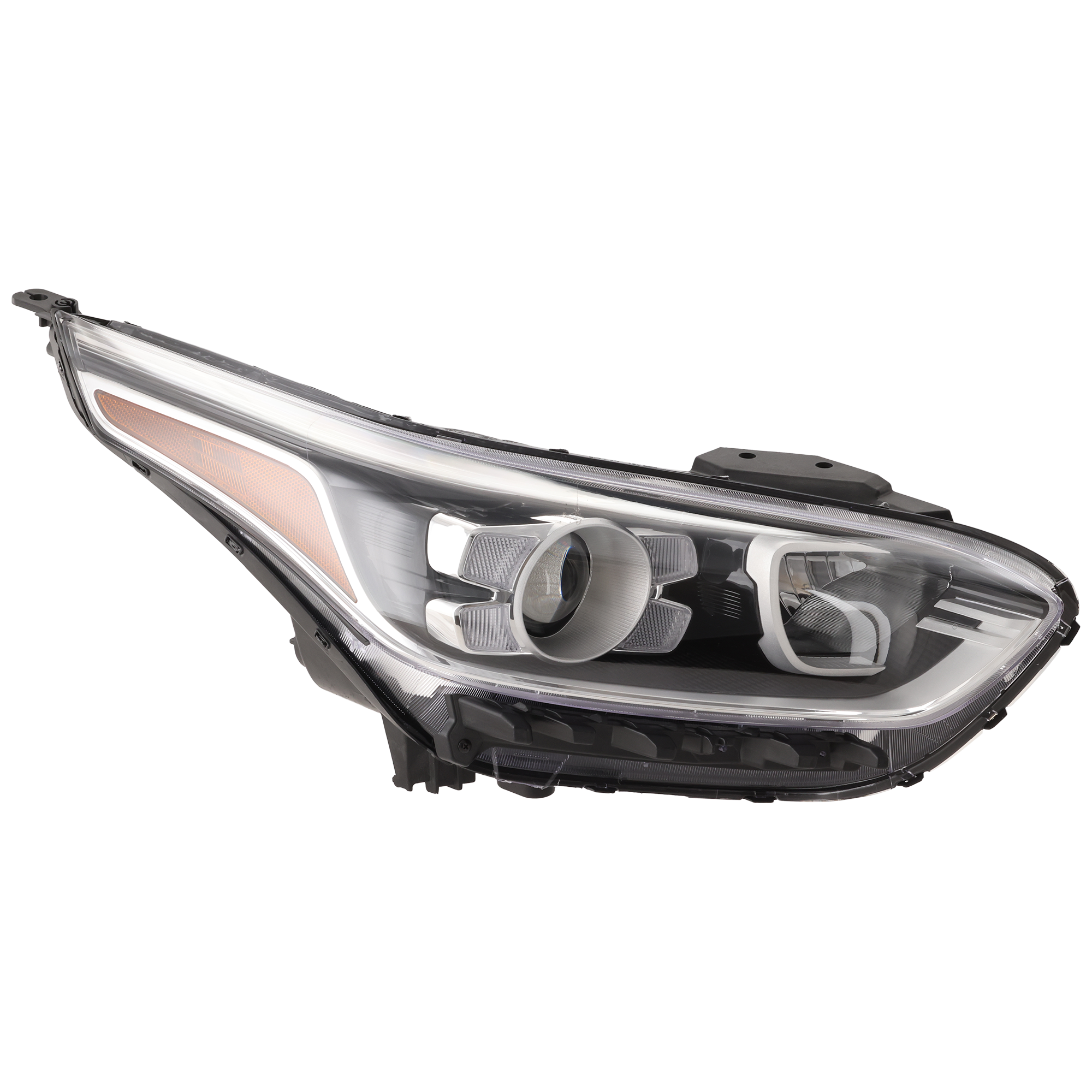 AM FORTE 19-21 HEAD LAMP RH Assembly Halogen EX GT Line S Model Sedan SKU RK10010045 Partslink KI2503241 OEM 92102M7100