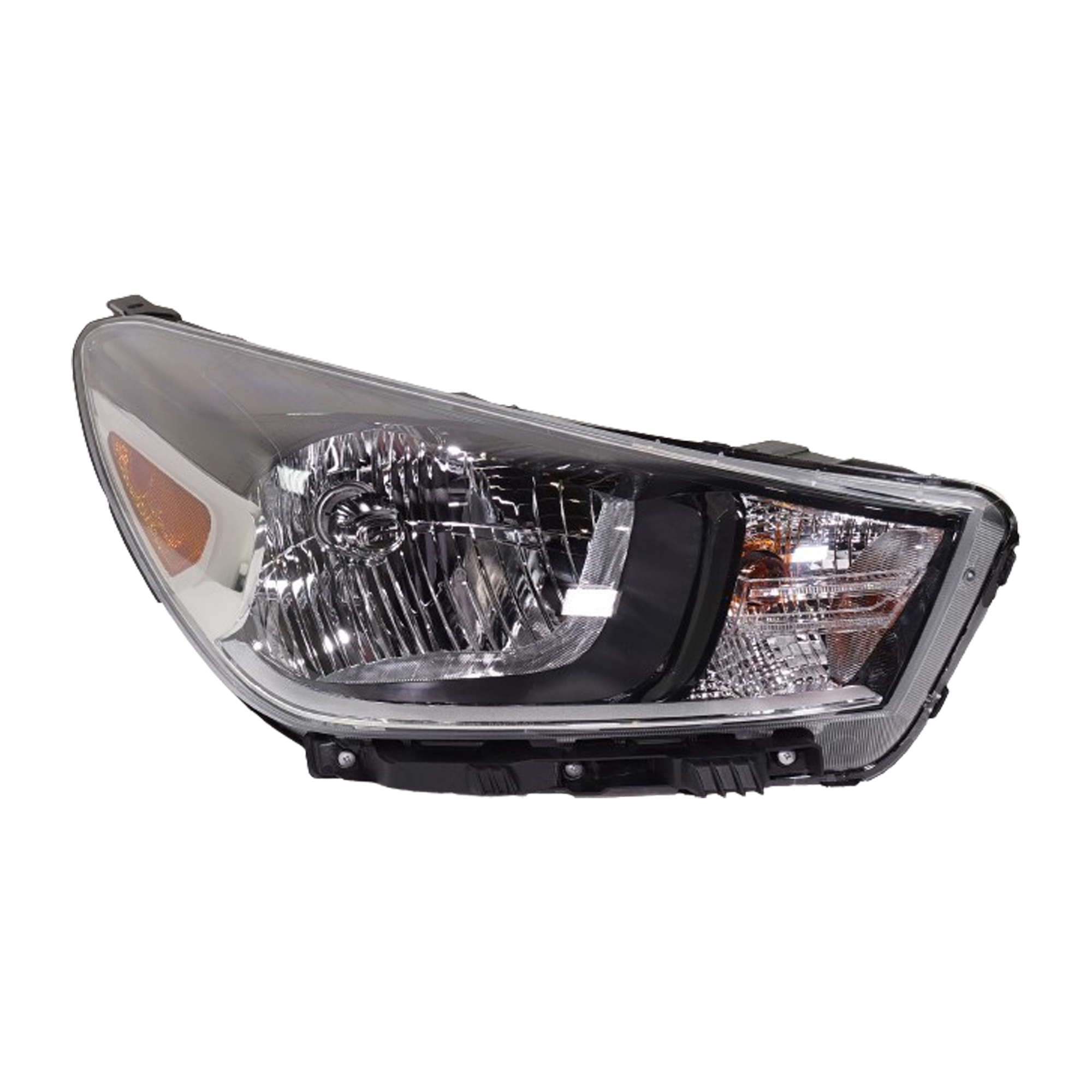 AM RIO 18-23 HEAD LAMP RH Assembly Halogen SKU RK10010055 Partslink KI2503220 OEM 92102H9000