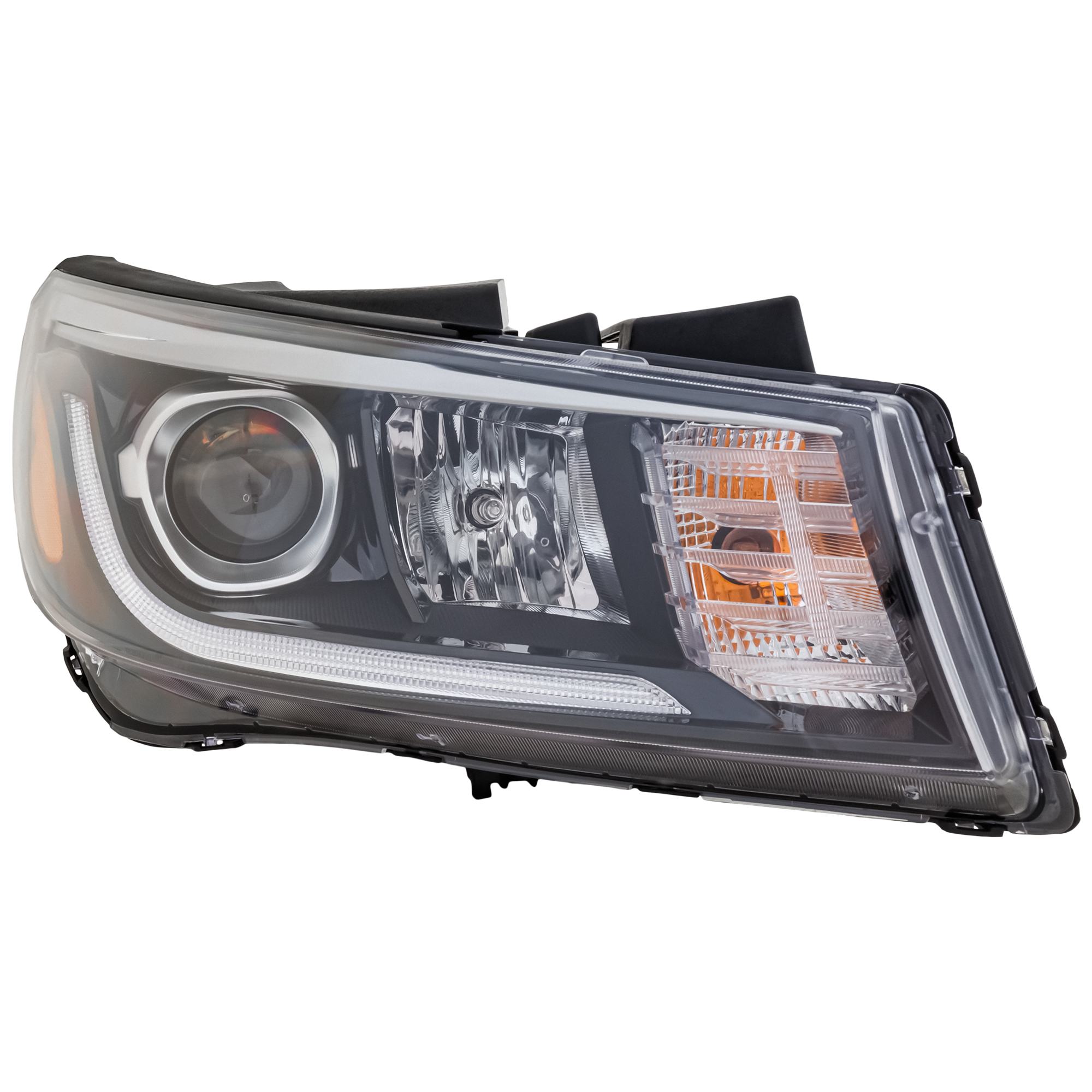 AM SEDONA 19-21 HEAD LAMP RH Assembly Halogen w o LED Position Light SKU RK10010061 Partslink KI2503238 OEM 92102A9630