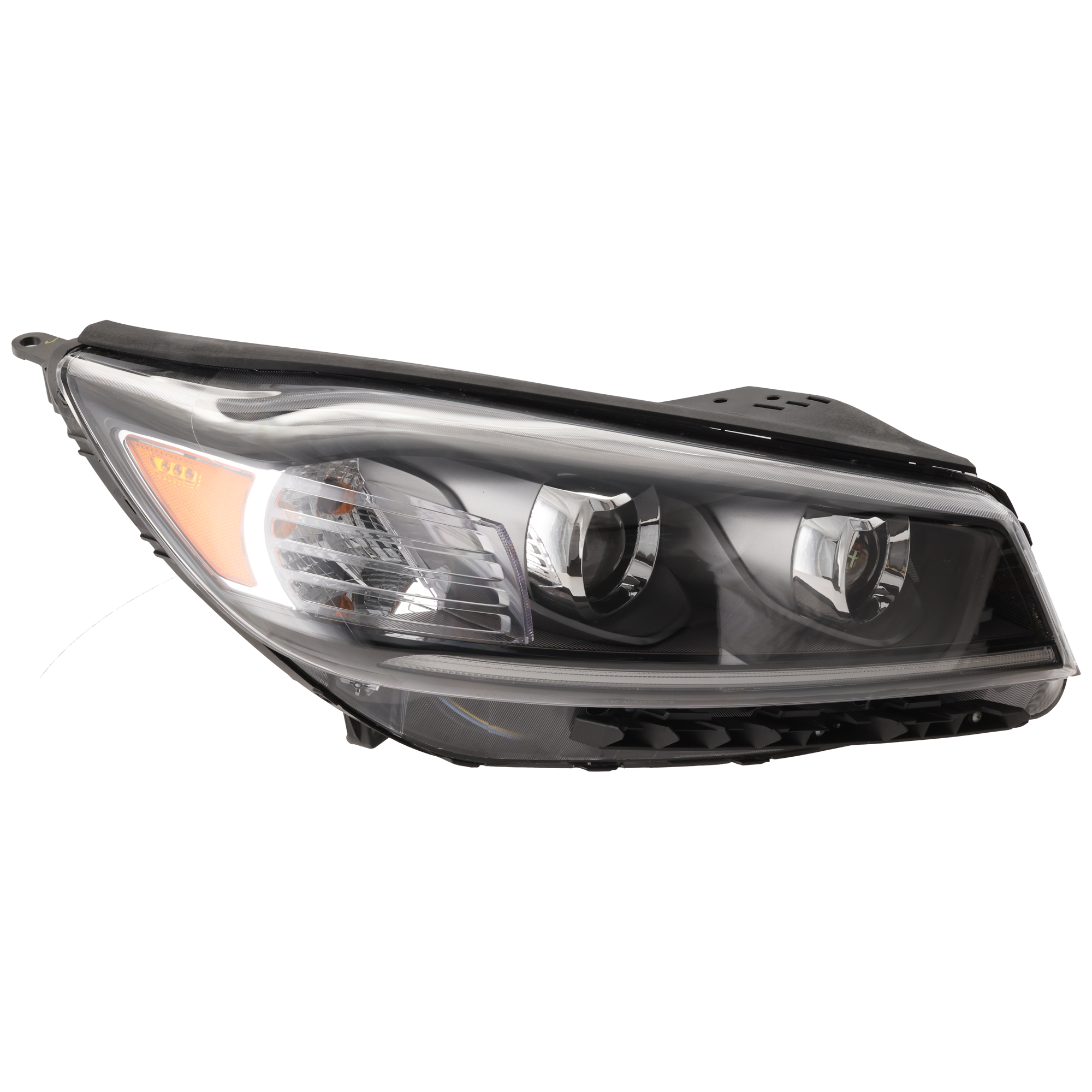 AM SORENTO 19-20 HEAD LAMP RH Assembly Halogen w Adaptive Headlight SKU RK10010063 Partslink KI2503229 OEM 92102C6500