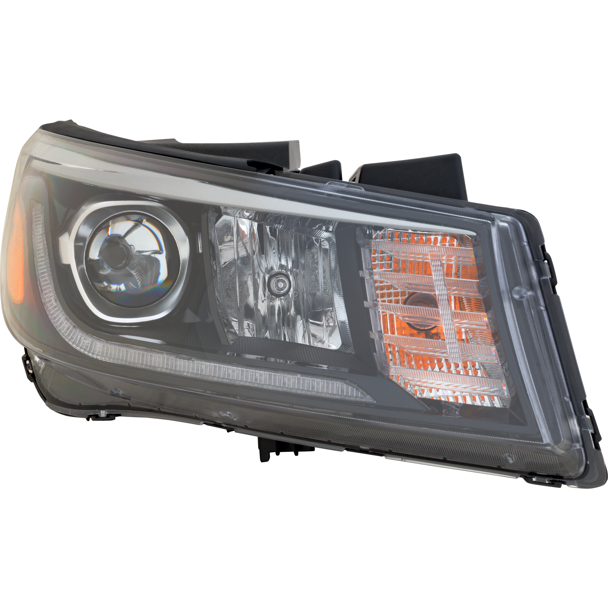 AM SEDONA 19-21 HEAD LAMP RH Assembly Halogen w LED Position Light SKU RK10010079A Partslink KI2503233 OEM 92102A9640