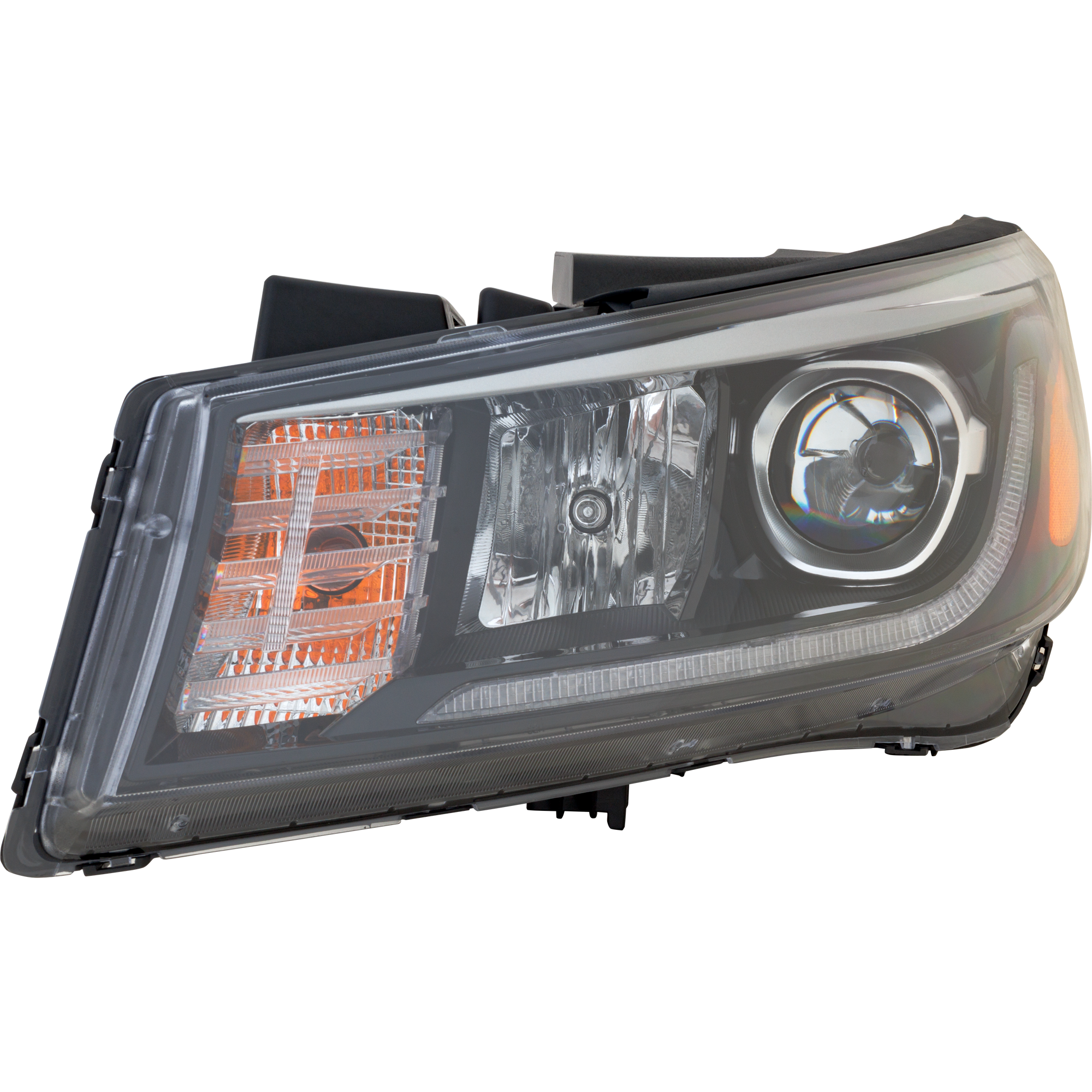AM SEDONA 19-21 HEAD LAMP LH Assembly Halogen w LED Position Light SKU RK10010080A Partslink KI2502233 OEM 92101A9640