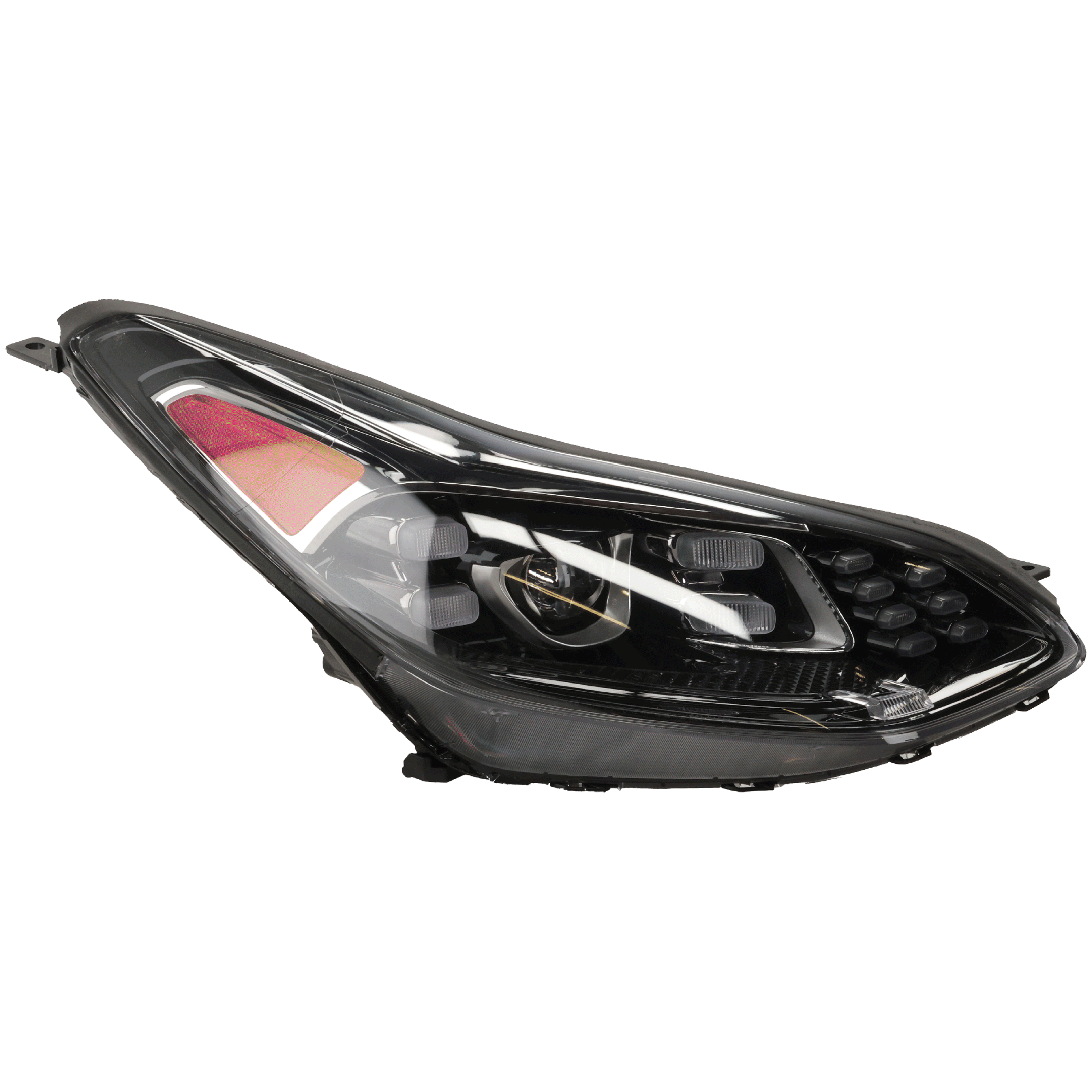 AM SPORTAGE 20-22 HEAD LAMP RH Assembly LED FWD To 7-12-19 CAPA SKU RK10010085AQ Partslink KI2503242C OEM 92102D9540