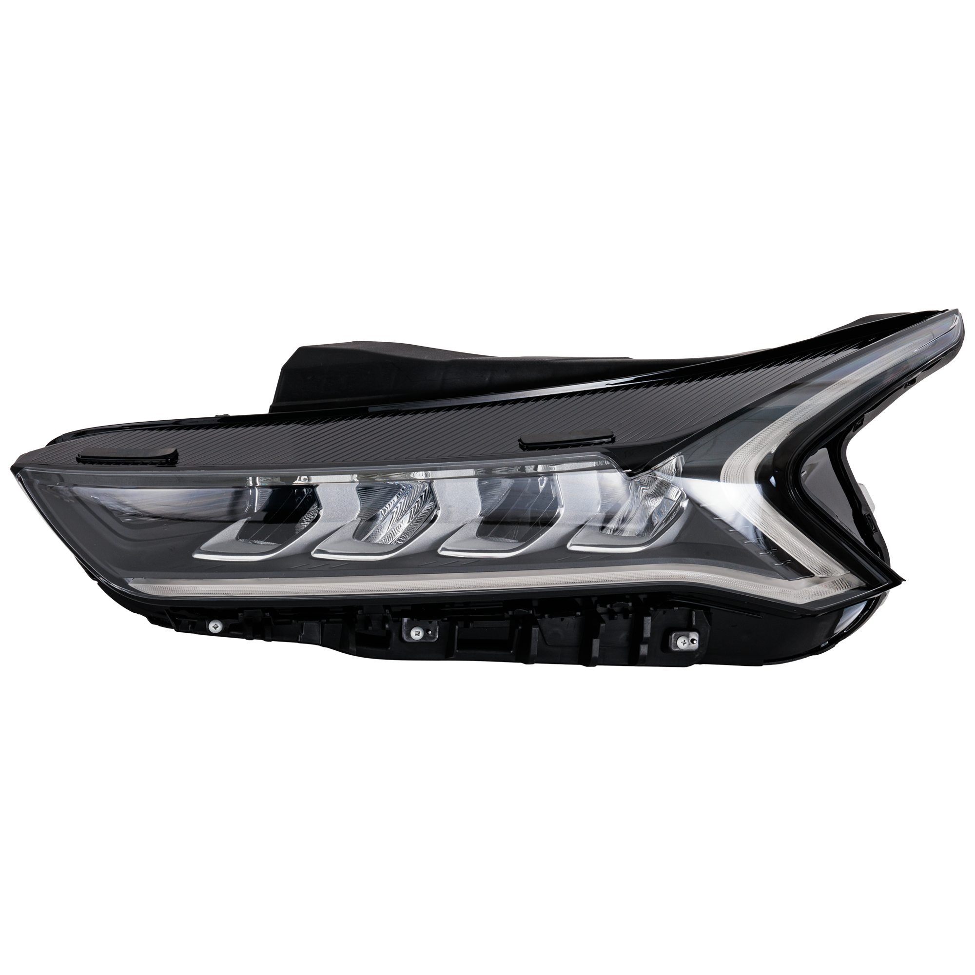 AM K5-21-24 HEAD LAMP LH Assembly LED Reflector Type SKU RK10010088A Partslink KI2502244 OEM 92101L3000