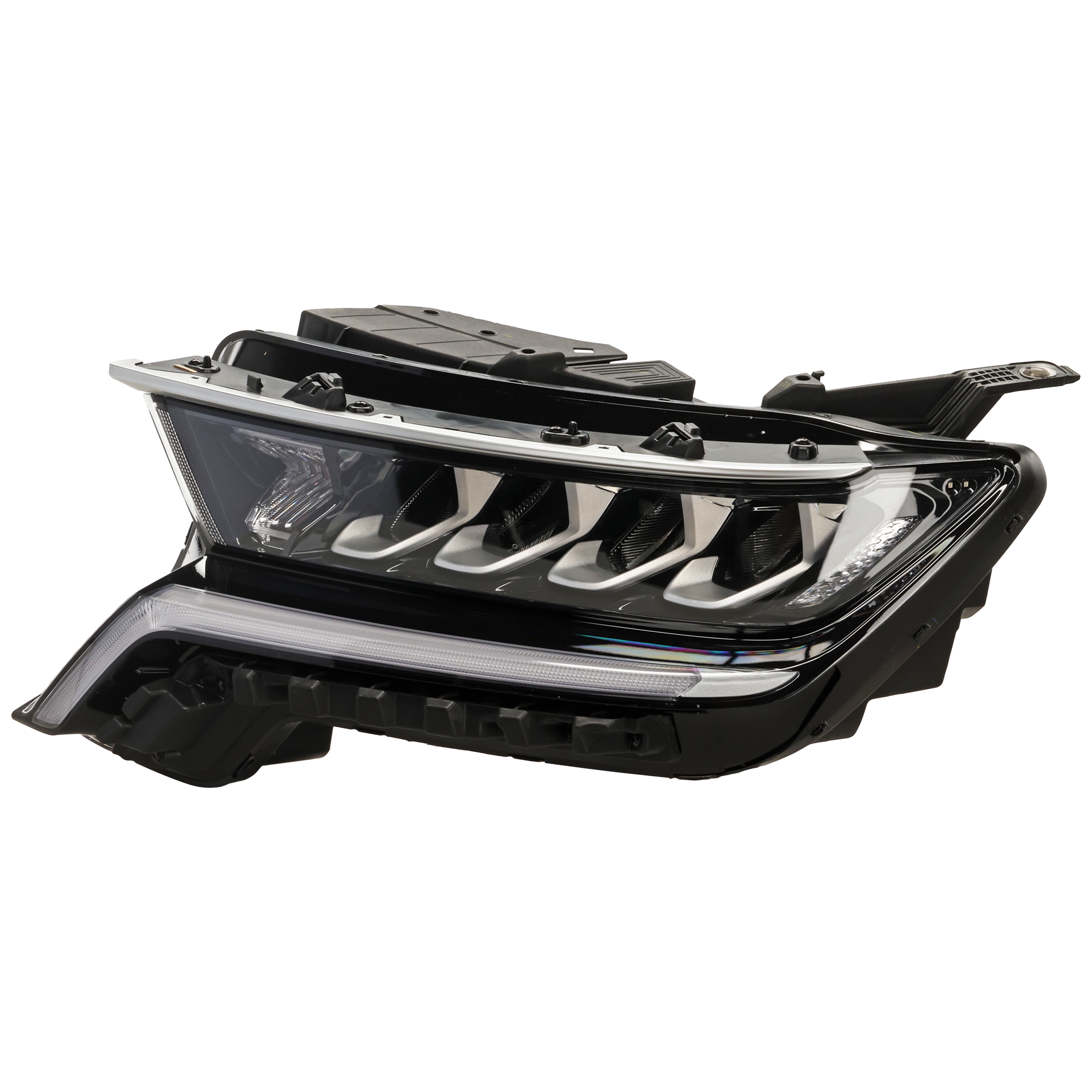 AM SORENTO 21-23 HEAD LAMP LH Assembly LED w Multi Focus Reflector w o Integrated Daytime Running Light Standard Model SKU RK10010094A Partslink KI2502251 OEM 92101R5000