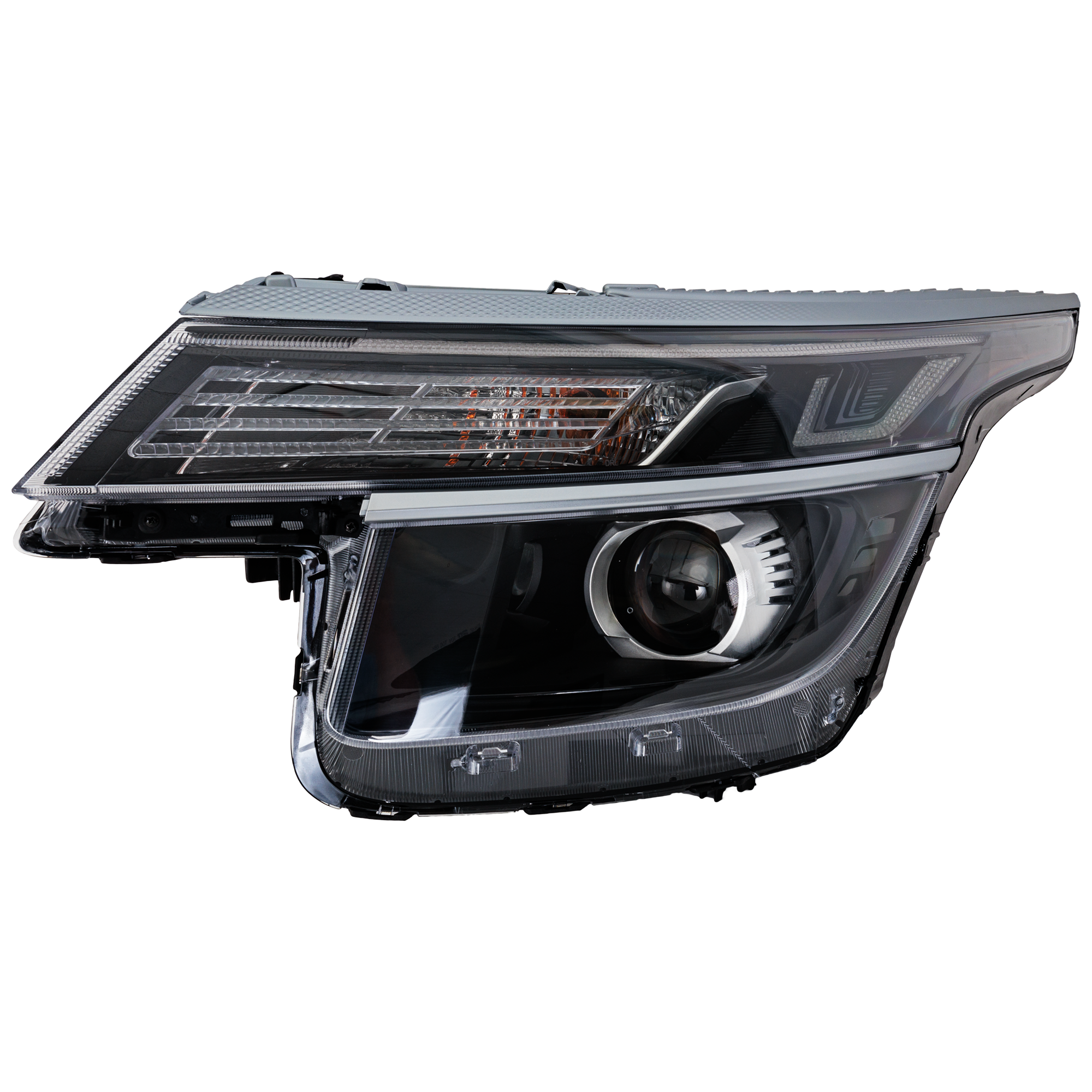 AM SELTOS 21-23 HEAD LAMP LH Assembly Halogen EX EX Premium Nightfall Edition S Models w LED Daytime Running Light CAPA SKU RK10010100AQ Partslink KI2502247C OEM 92101Q5130