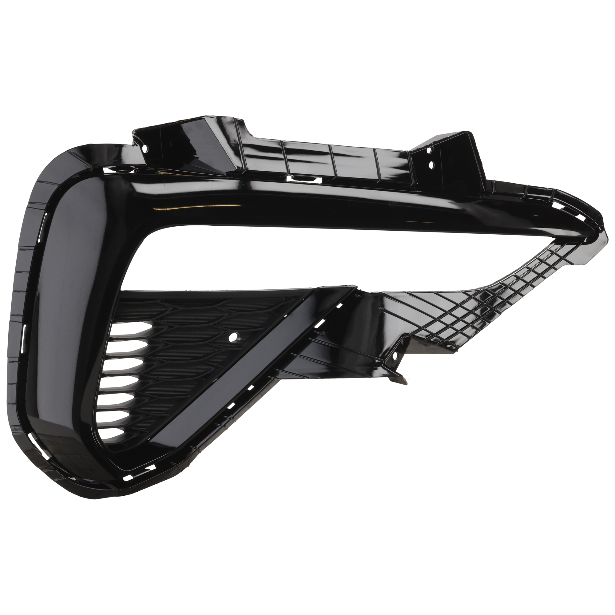 AM OPTIMA 19-20 FRONT FOG LAMP MOLDING RH Air Inlet Finisher Exc. Hybrid Model Texture Black SKU RK10820005 Partslink KI1039132 OEM 86594D5500